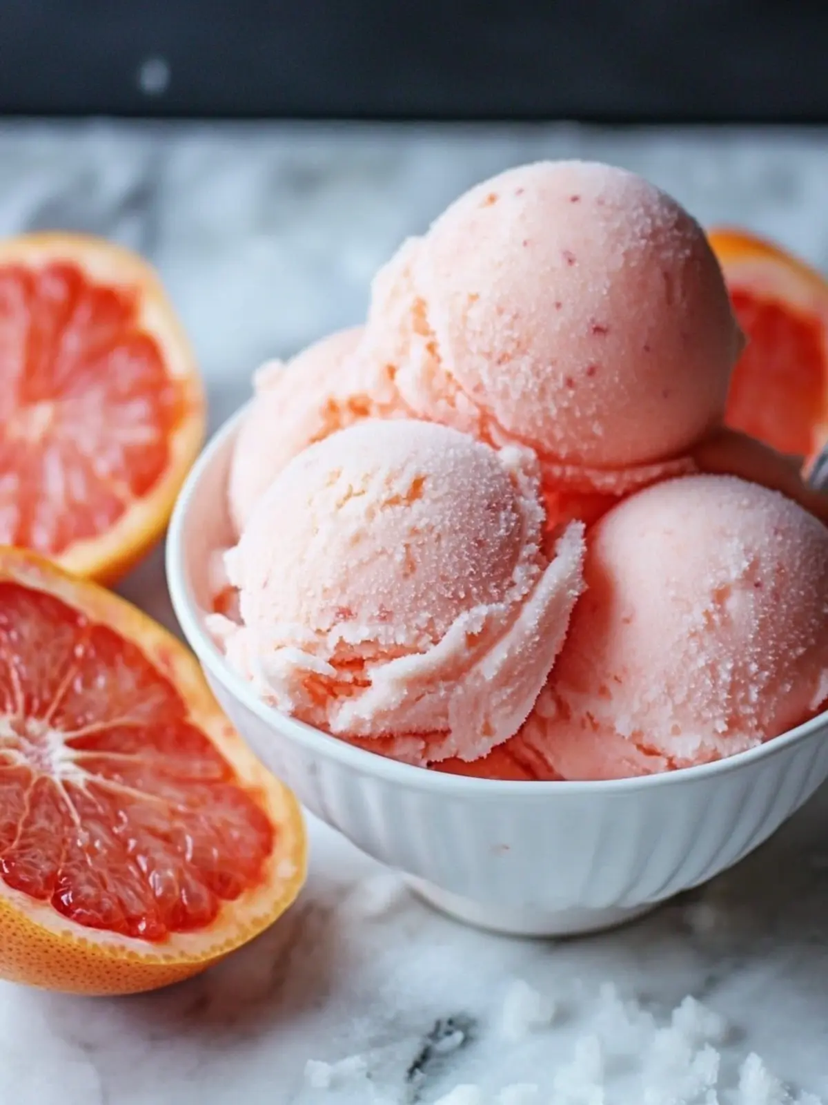 Refreshing Pink Grapefruit Campari Sorbet for Easy Entertaining 4 Pink Grapefruit Campari Sorbet