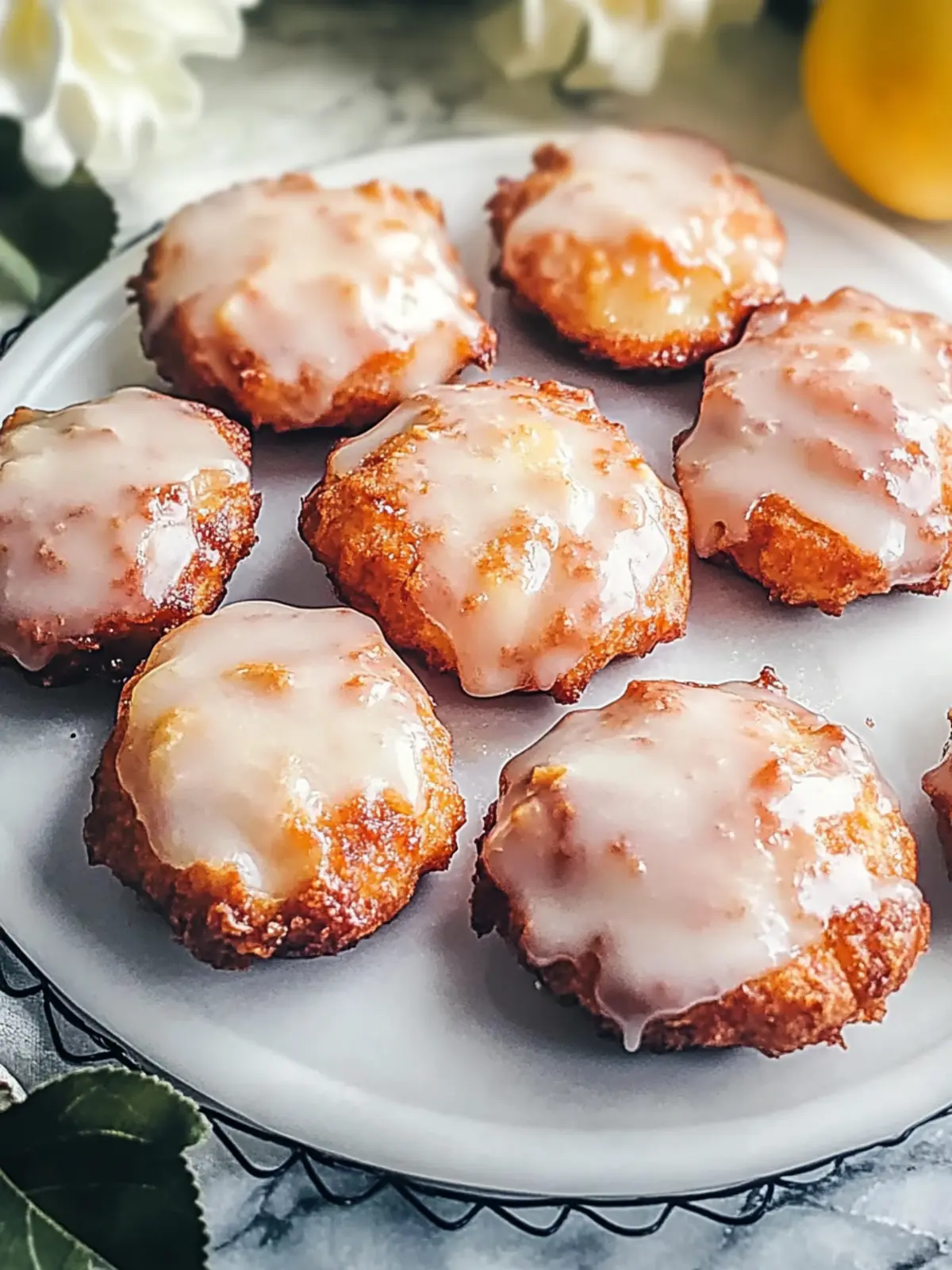Delicious Baked Apple Fritters to Warm Your Fall Mornings 2 Baked Apple Fritters