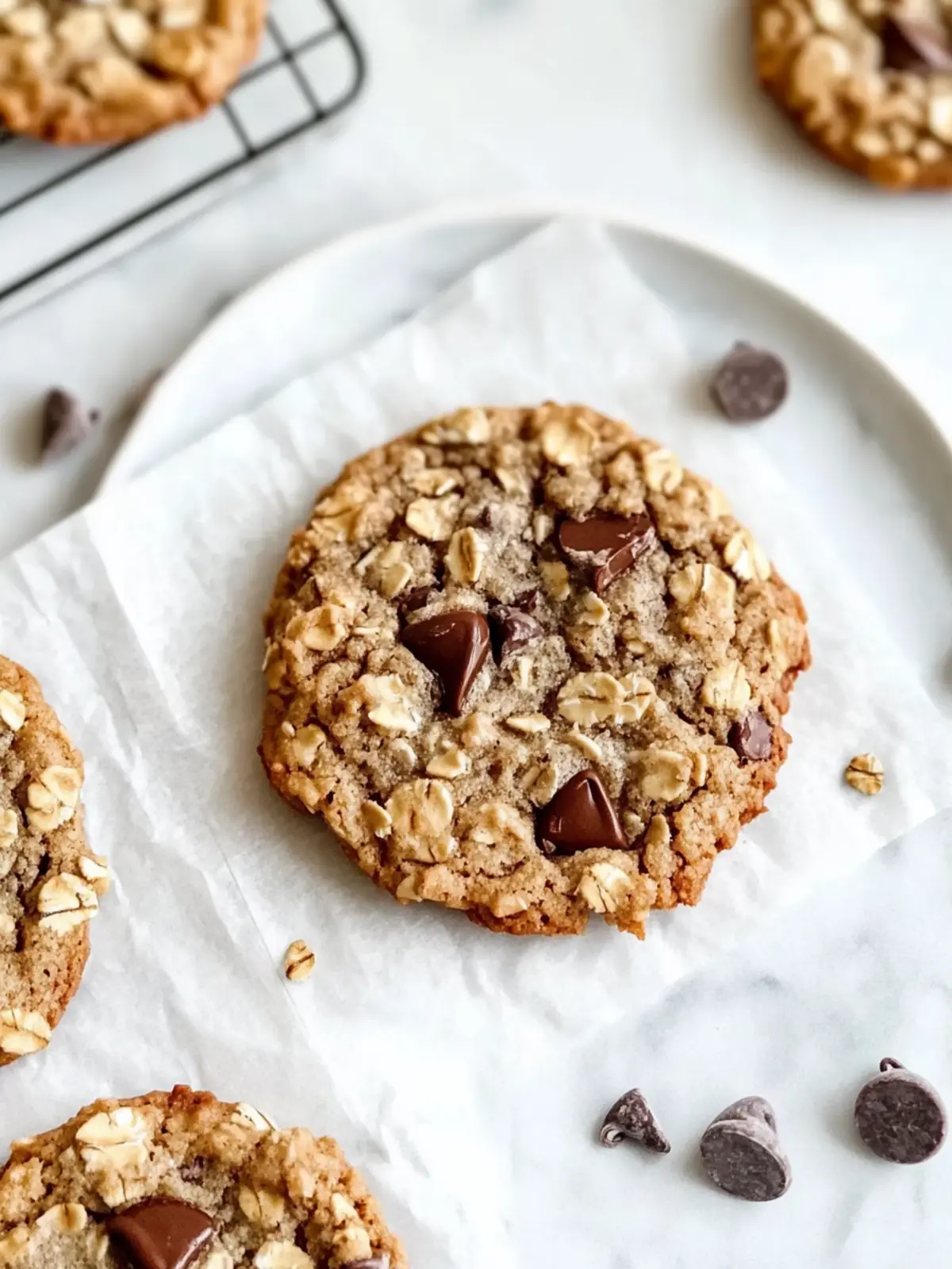 Oatmeal Chocolate Chip Cookies That Melt in Your Mouth 5 Oatmeal Chocolate Chip Cookies