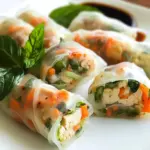 Crispy Tofu Spring Rolls: Quick, Easy, and Vegan Delight 6 Tofu Spring Rolls