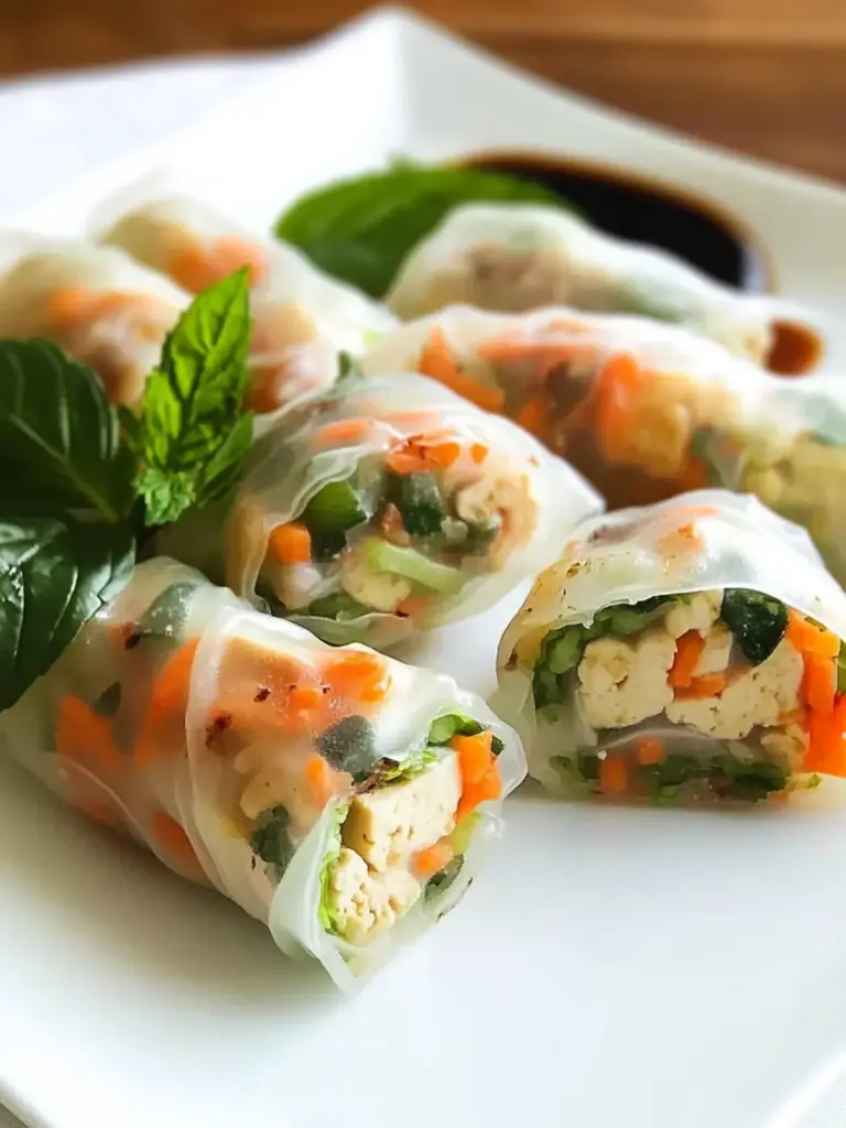 Tofu Spring Rolls