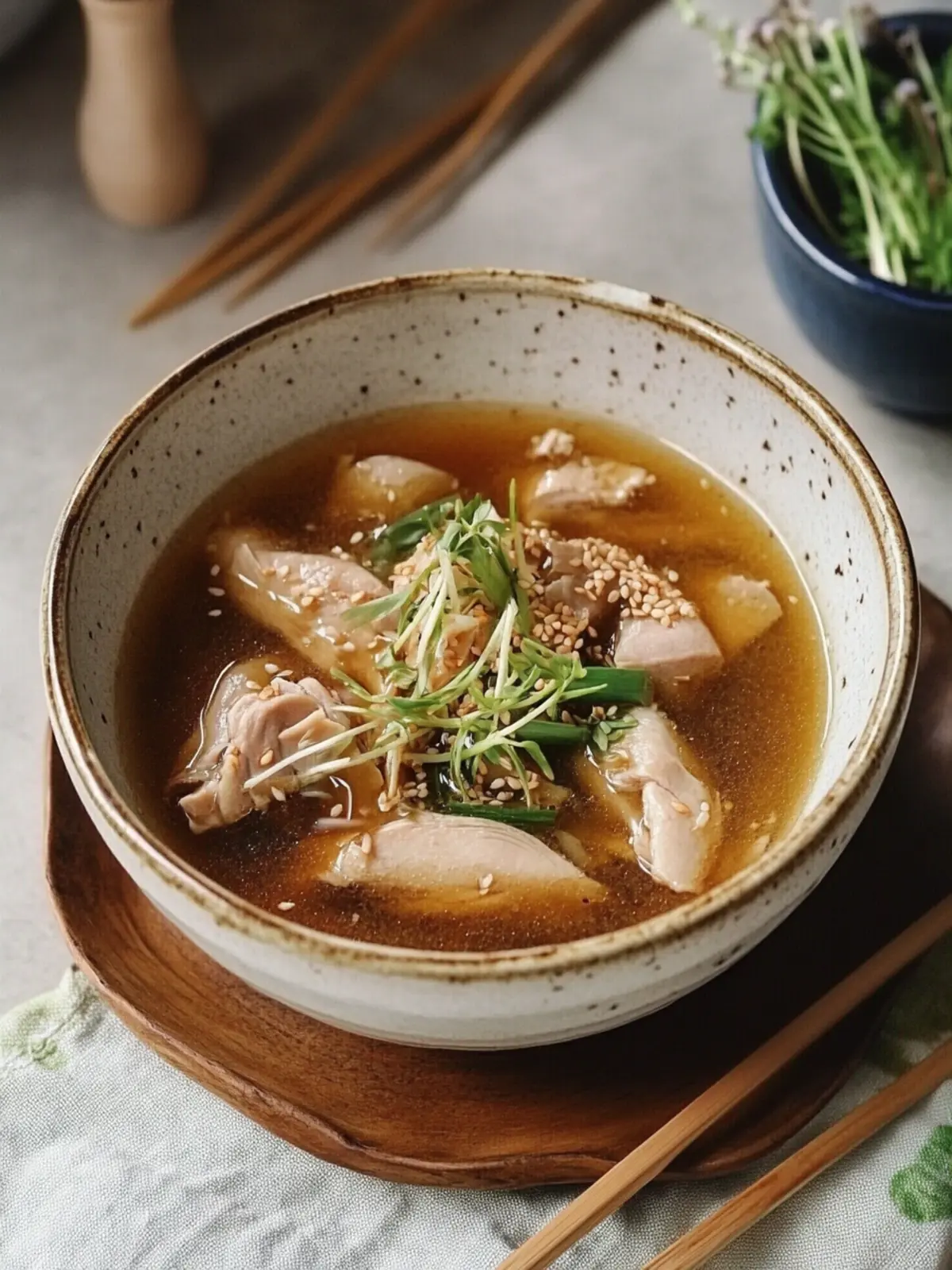 Warm Up with Taiwanese Sesame Oil Chicken Soup Delight 4 Taiwanese Sesame Oil Chicken Soup