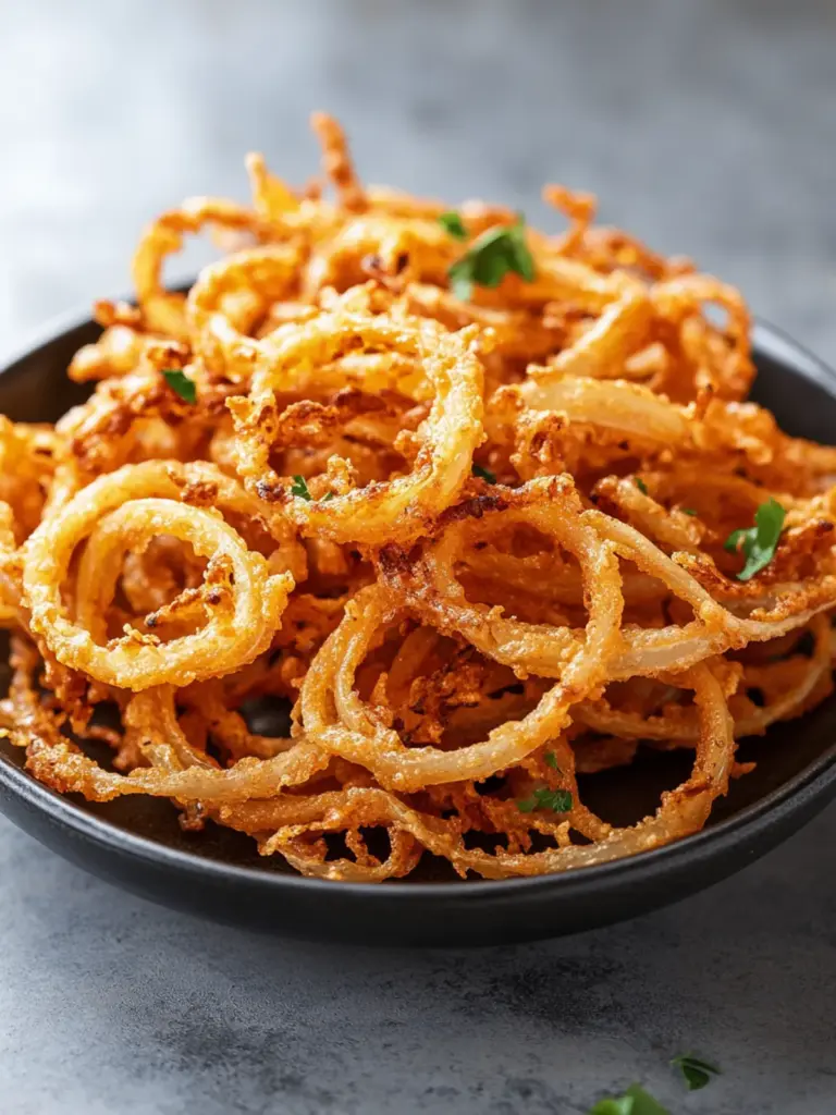 Air Fryer Onion Straws