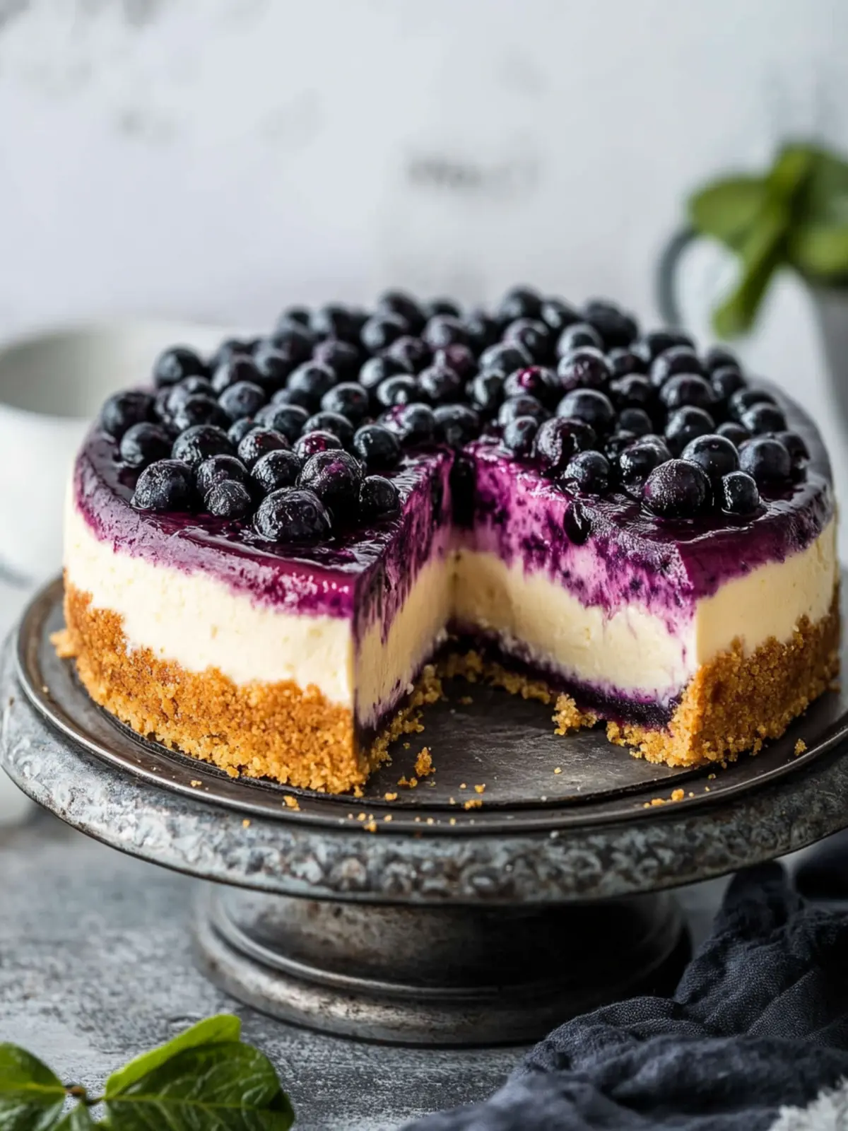 Baked Huckleberry Cheesecake: Indulge in Creamy Bliss 5 Baked Huckleberry Cheesecake
