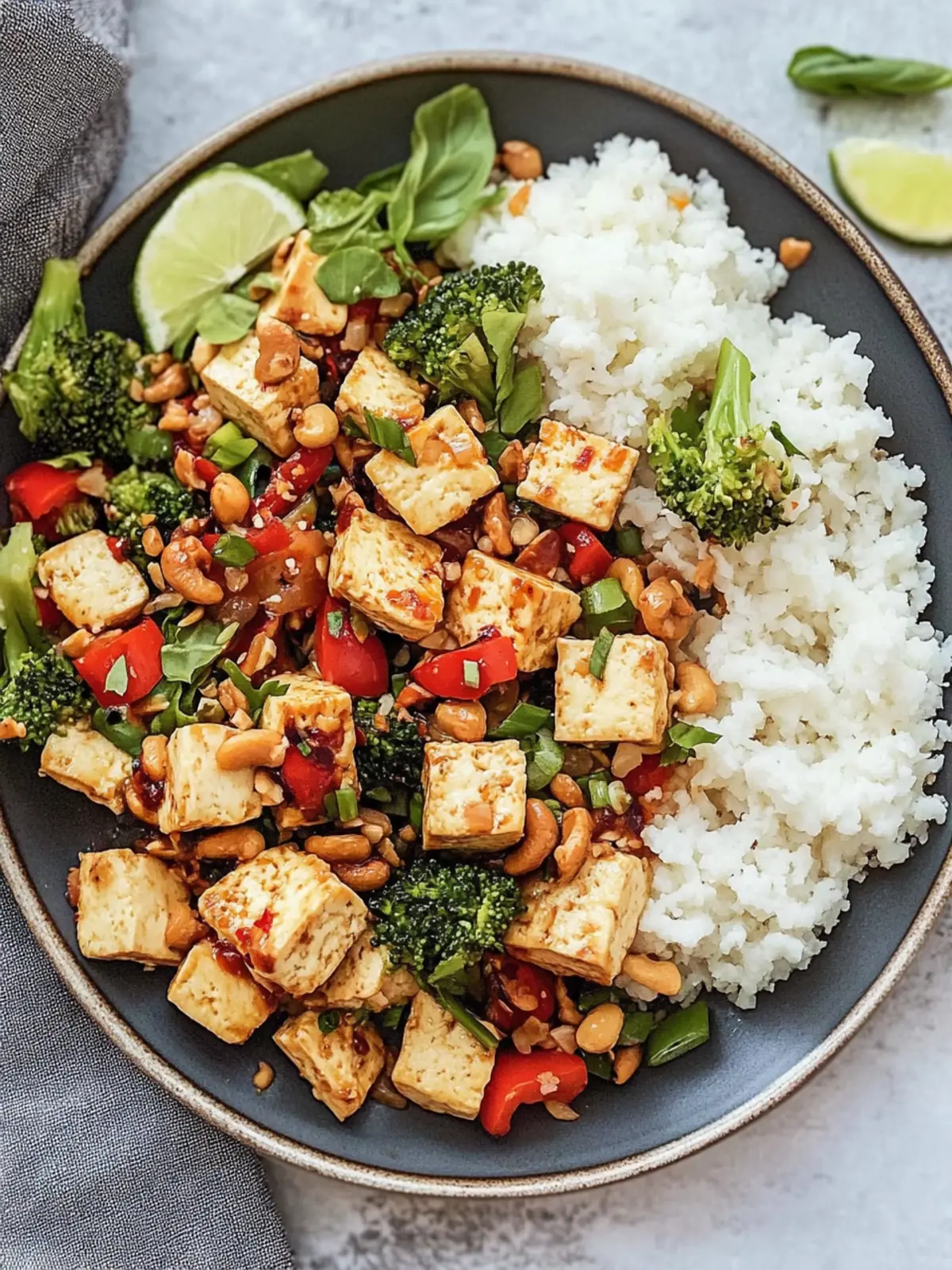 Quick and Easy Sheet Pan Cashew Tofu for Busy Nights 3 Sheet Pan Cashew Tofu