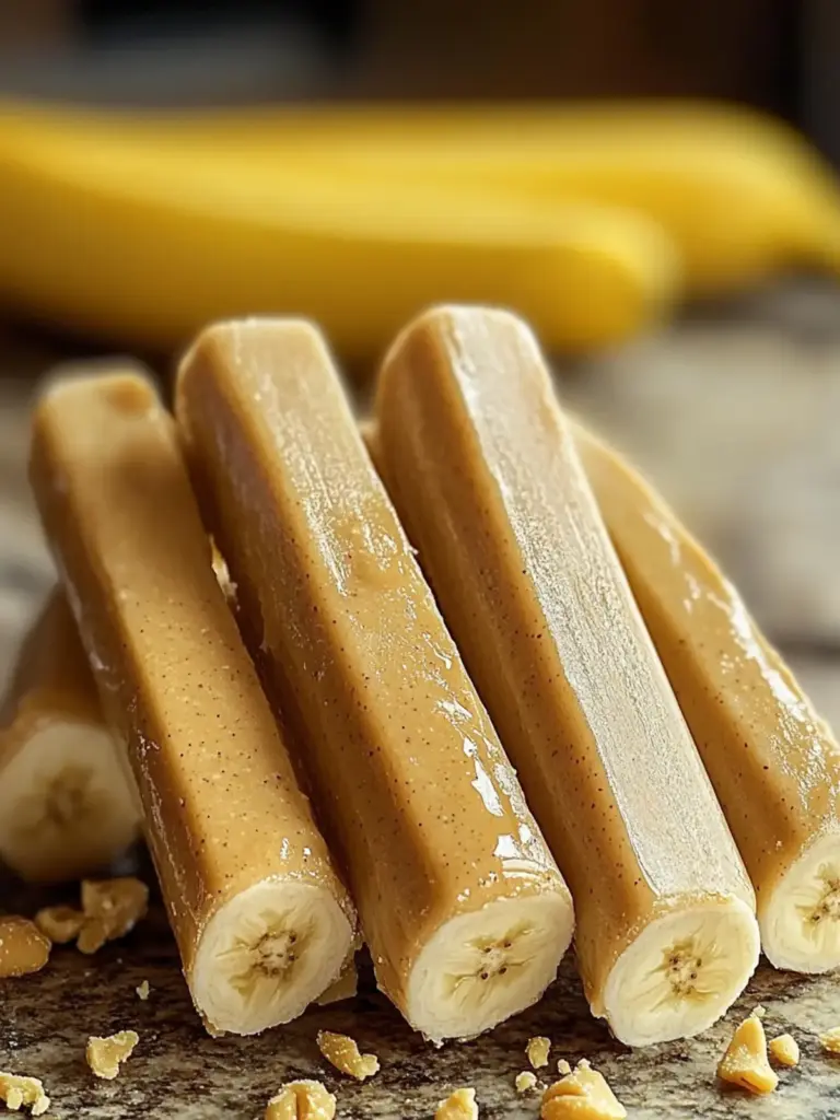 Banana and Peanut Butter Chew Stick