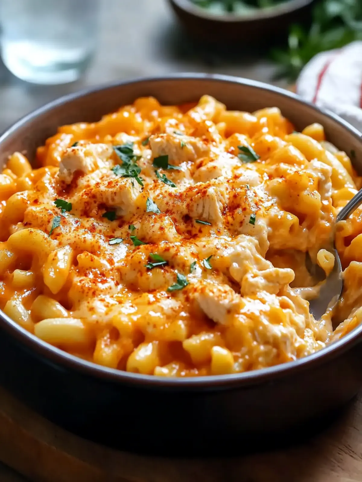 Spicy Buffalo Chicken Mac and Cheese for Ultimate Comfort 5 Buffalo Chicken Mac And Cheese