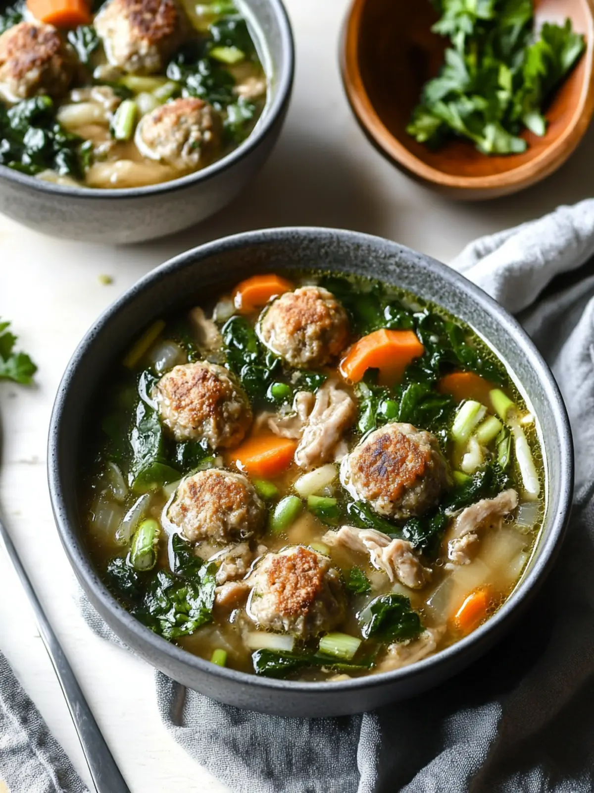 Ginger Pork Meatball Soup: Cozy Comfort in a Bowl 2 Ginger Pork Meatball Soup