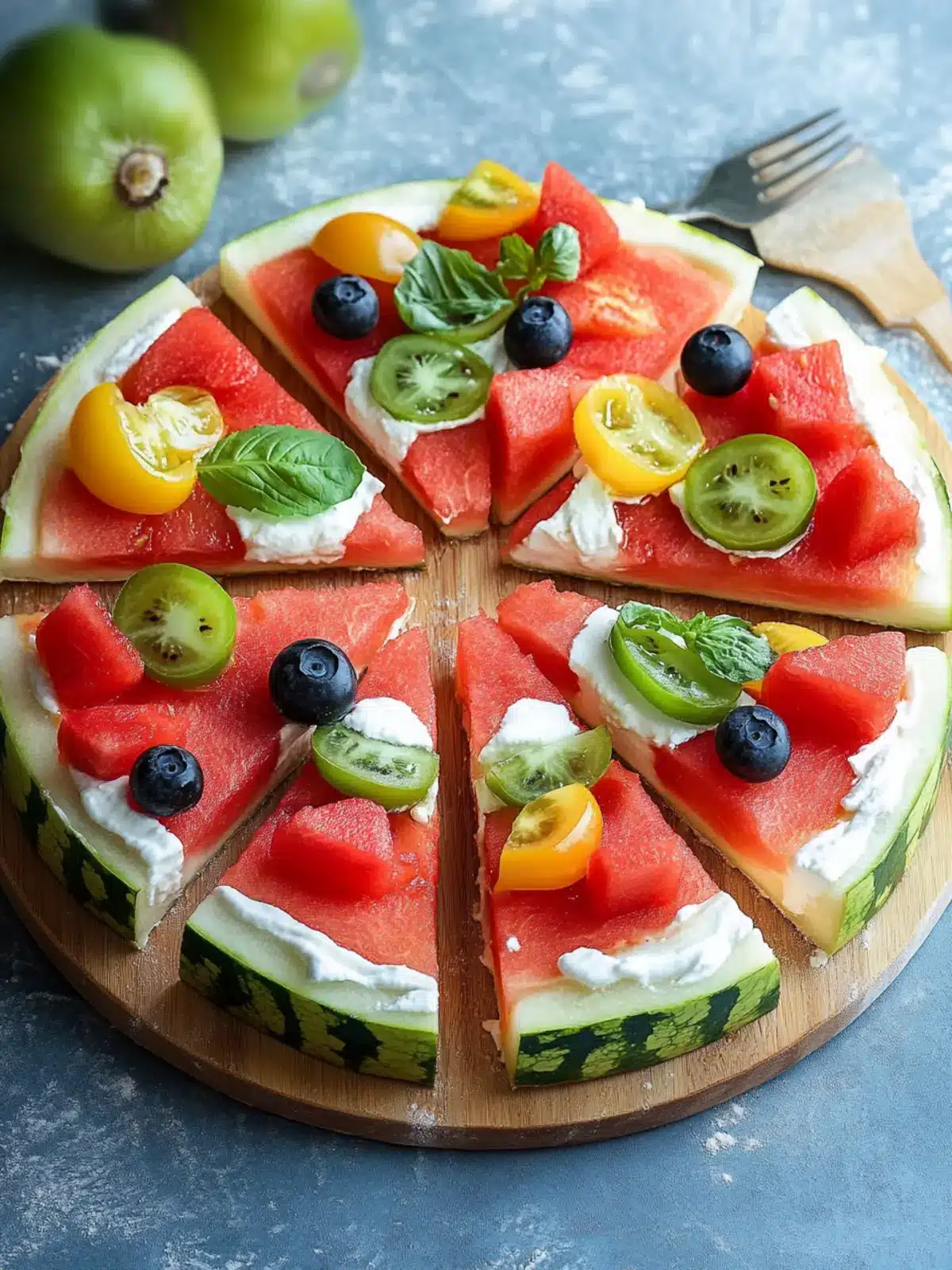 Delicious Watermelon Pizza: A Refreshing No-Bake Delight 2 Watermelon Pizza