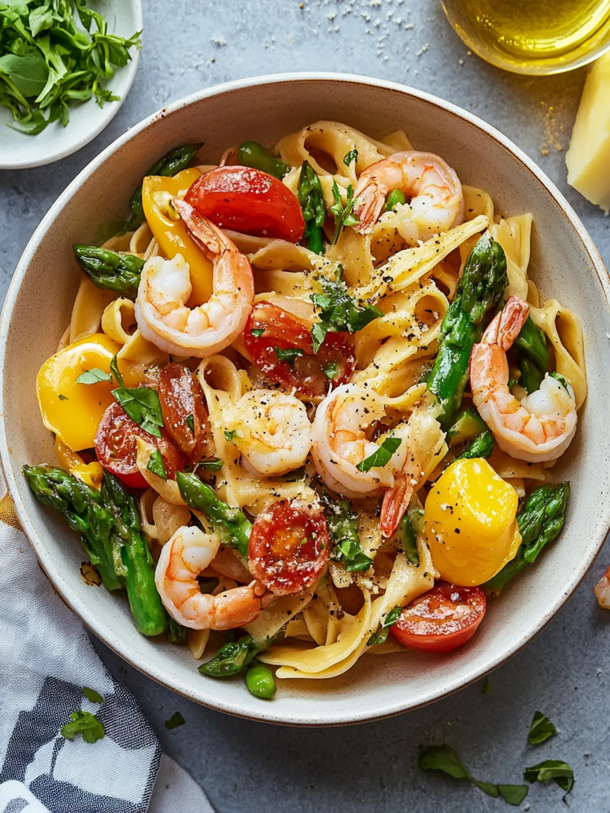 One Pot Shrimp Pasta Primavera: Quick, Creamy, and Colorful 3 One Pot Shrimp Pasta Primavera