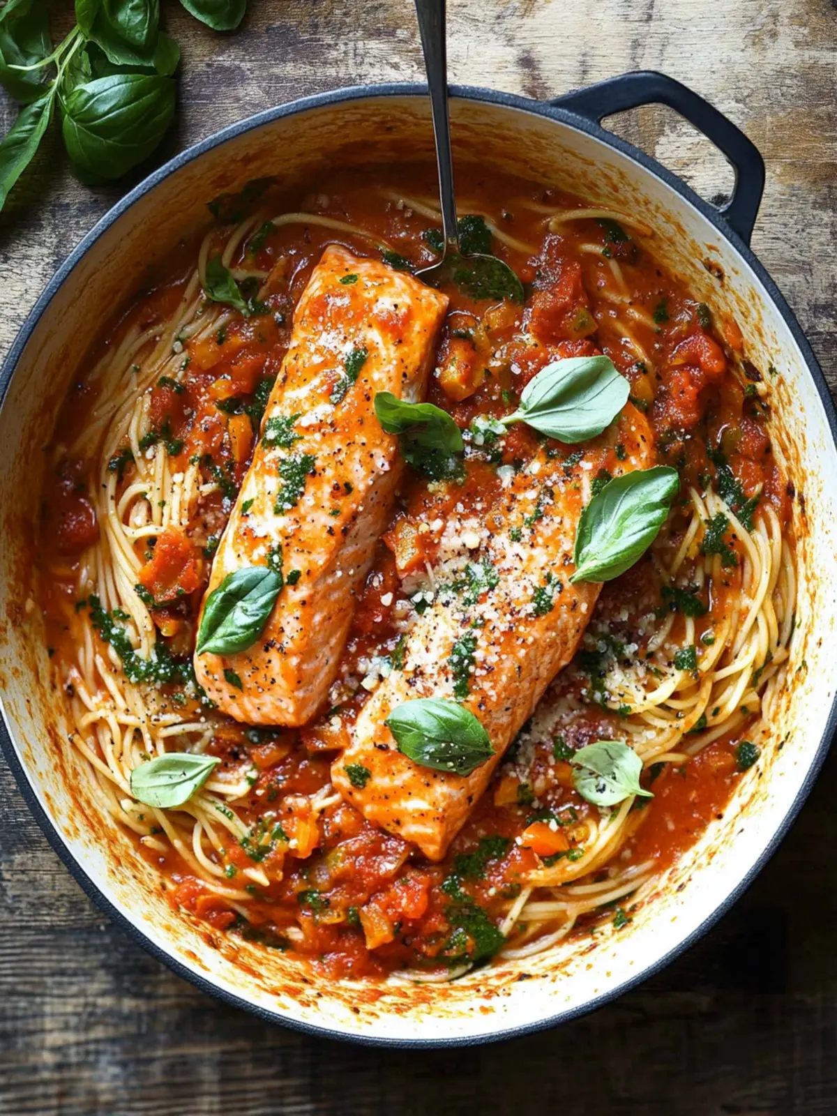 Spicy Salmon all’Arrabbiata: One-Skillet Delight in 30 Minutes 5 Salmon all’Arrabbiata