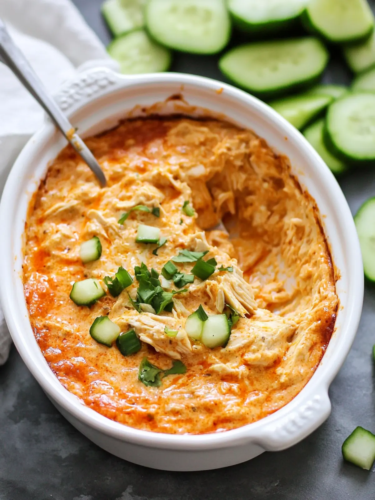 Dairy-Free Healthy Buffalo Chicken Dip for Epic Game Days 2 Dairy-Free Healthy Buffalo Chicken Dip