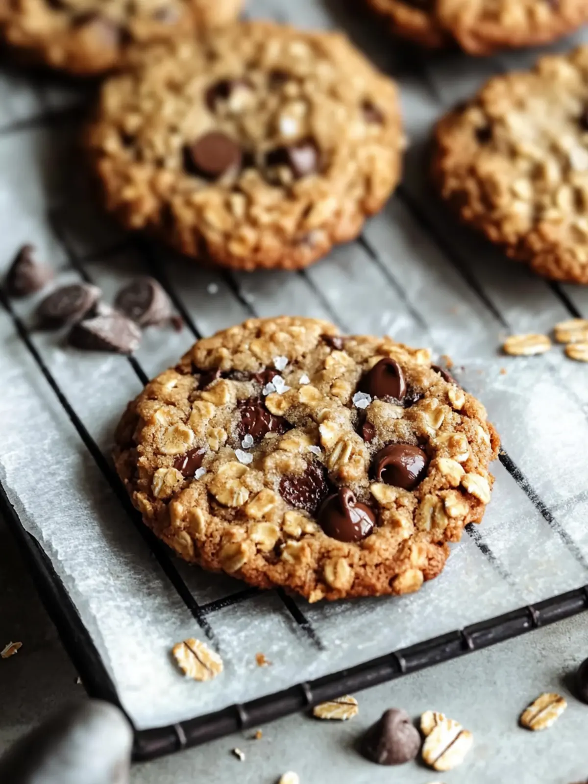 Oatmeal Chocolate Chip Cookies That Melt in Your Mouth 3 Oatmeal Chocolate Chip Cookies