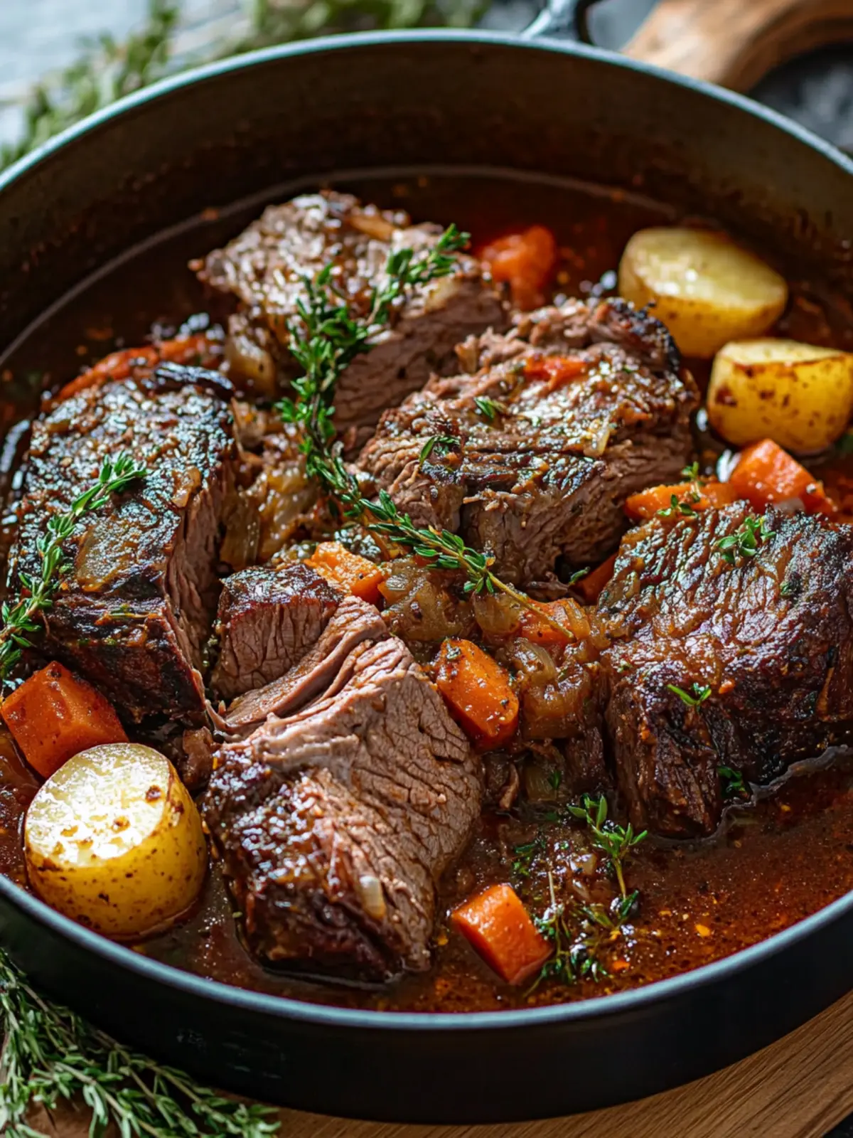 Heavenly Italian Pot Roast Stracotto for Cozy Dinners 3 Italian Pot Roast (Stracotto)