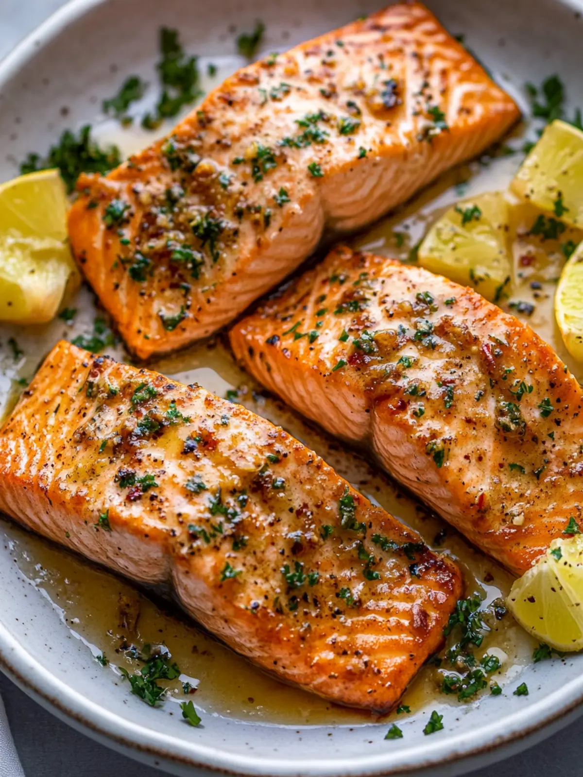 Sticky Garlic Butter Salmon Recipe to Elevate Your Dinner! 2 Sticky Garlic Butter Salmon
