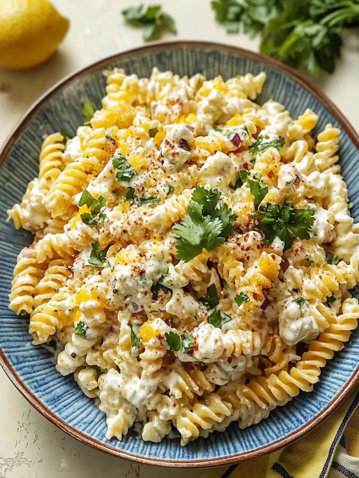 Elote Pasta Salad Greek Yogurt: A Creamy Summer Delight 4 Elote Pasta Salad Greek Yogurt