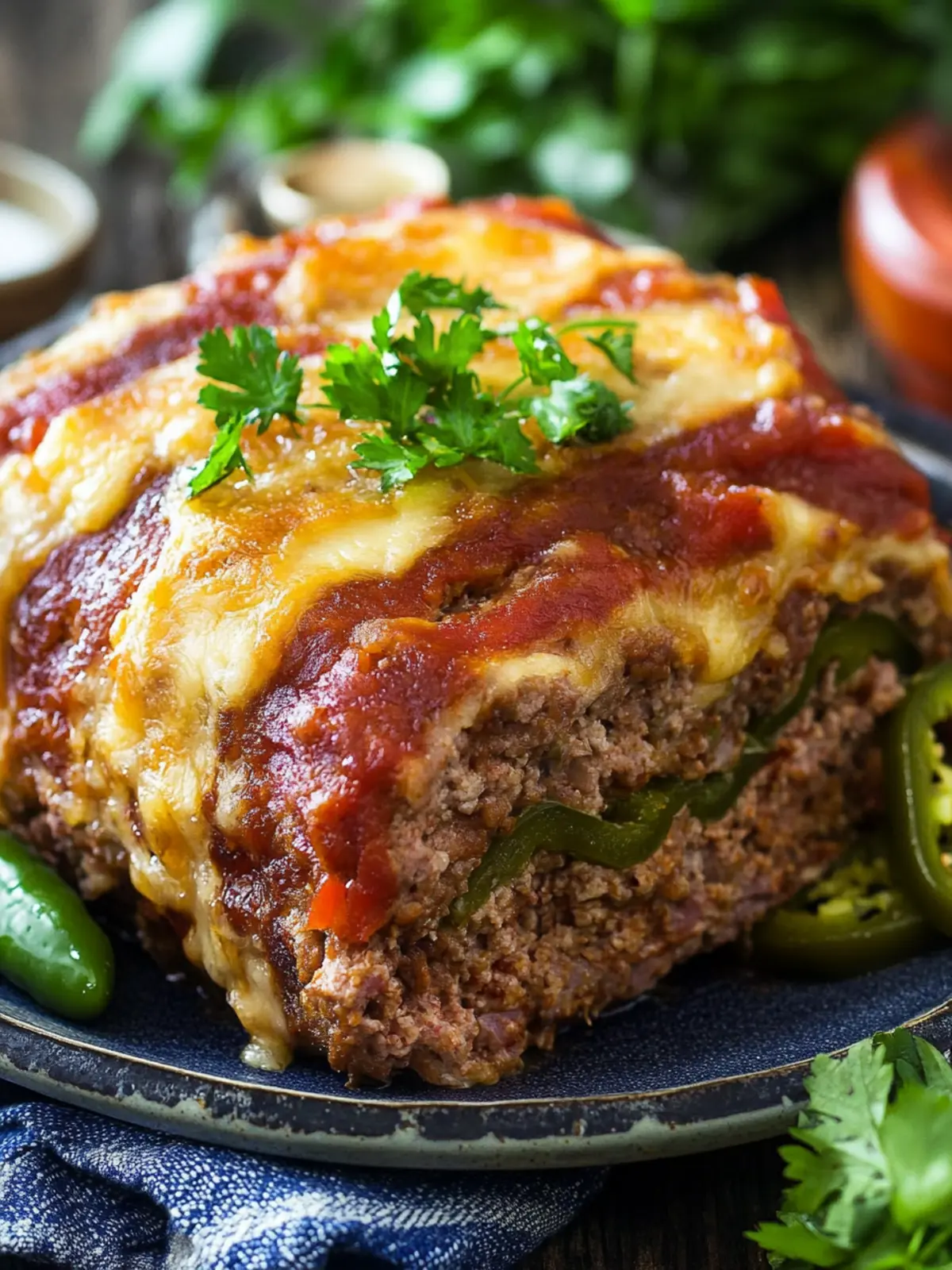 Jalapeno Popper Stuffed Meatloaf for a Flavor Explosion! 4 Jalapeno Popper Stuffed Meatloaf