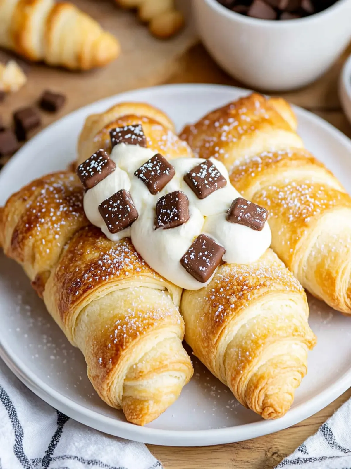 S’mores Crescent Rolls: Easy Summer Bliss in Every Bite 2 S’mores Crescent Rolls