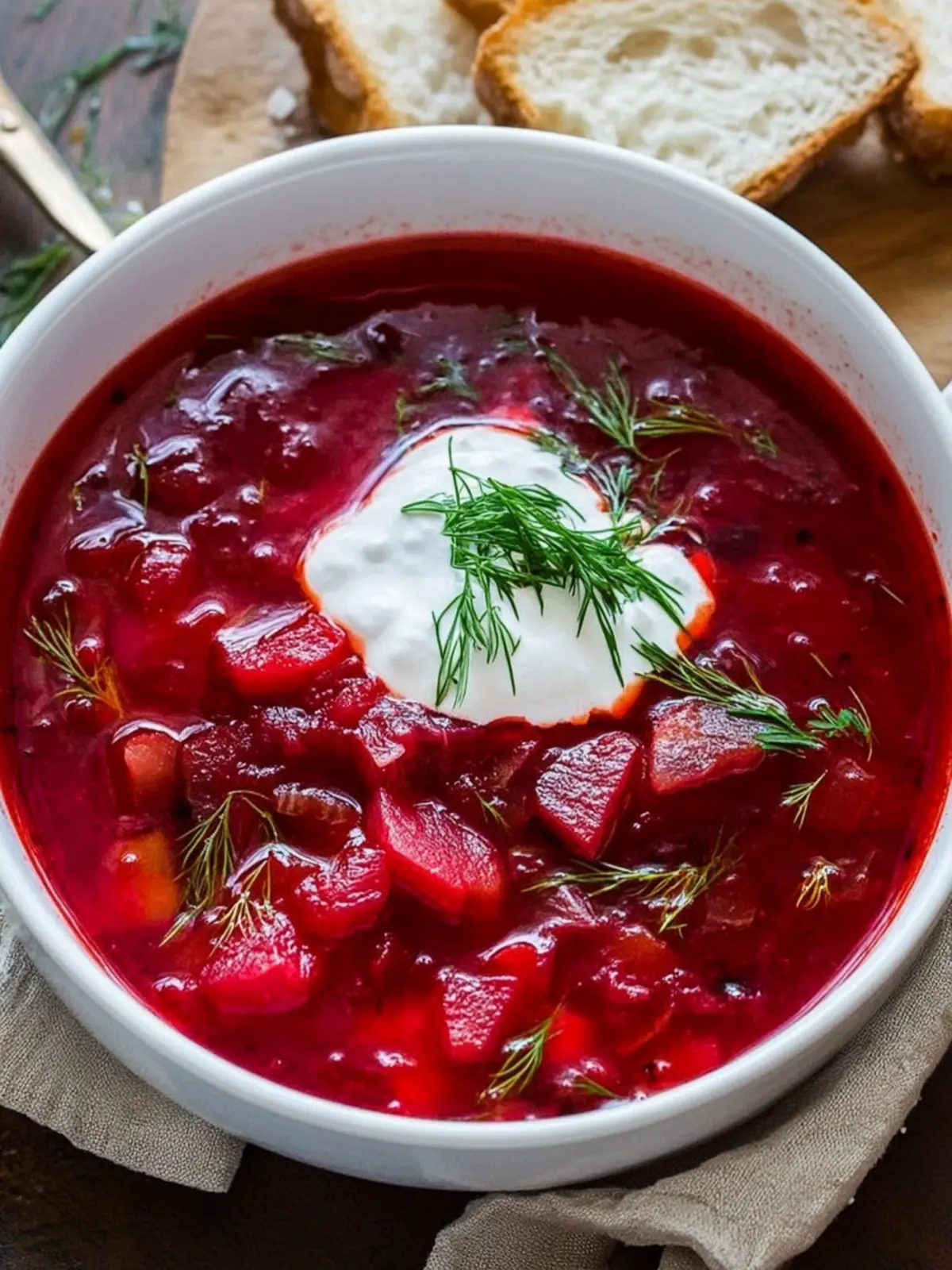 Classic Borscht: Hearty Meatless Beet Soup for All Seasons 2 Classic Borscht