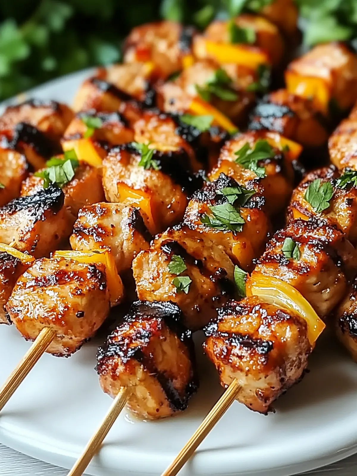 Tropical Grilled Thai Coconut Chicken Skewers for Easy Summer Feasts 2 Tropical Grilled Thai Coconut Chicken Skewers
