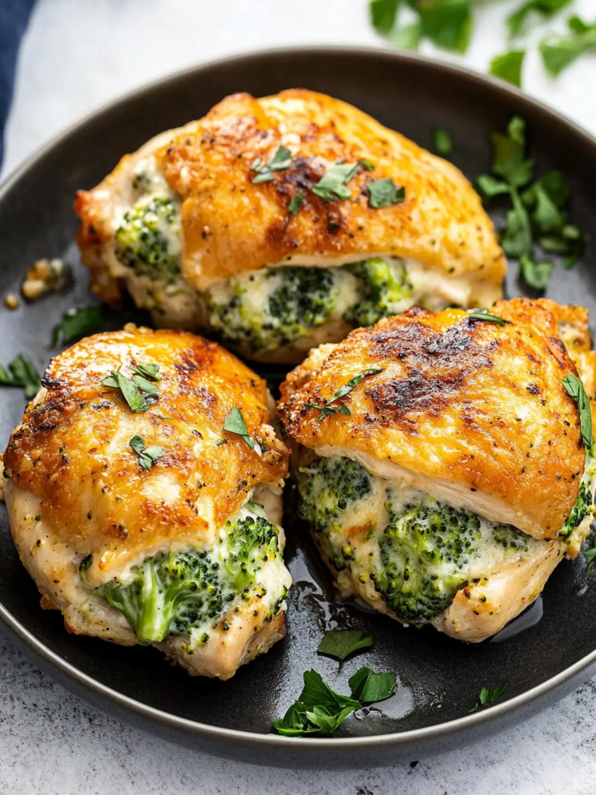 Broccoli Cheese Stuffed Chicken: Comfort Food Done Right 4 Broccoli Cheese Stuffed Chicken