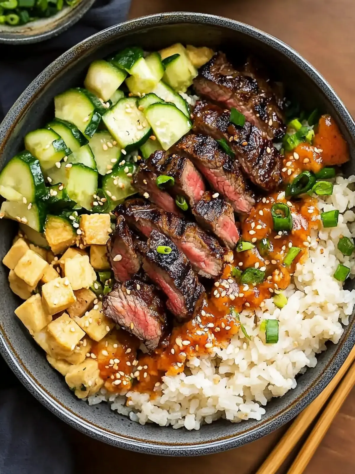 Savor Hibachi Steak Bowls: A Quick Weeknight Delight 2 Hibachi Steak Bowls