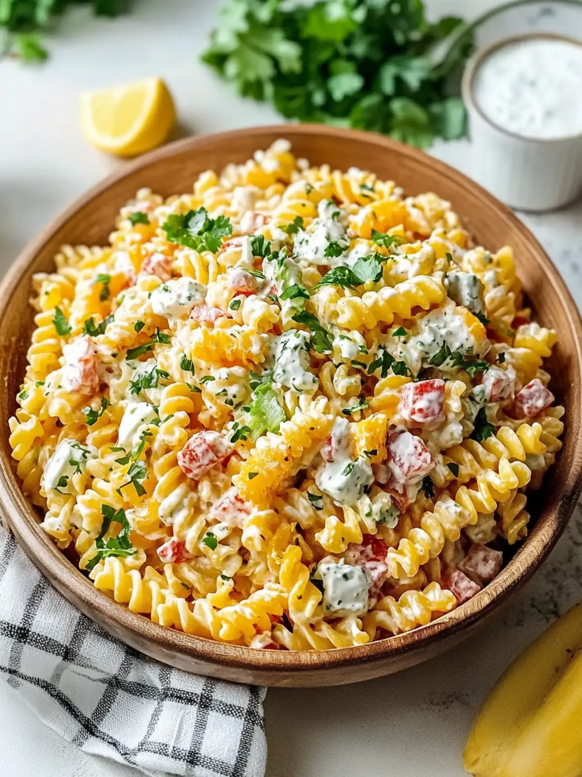 Elote Pasta Salad Greek Yogurt: A Creamy Summer Delight 2 Elote Pasta Salad Greek Yogurt