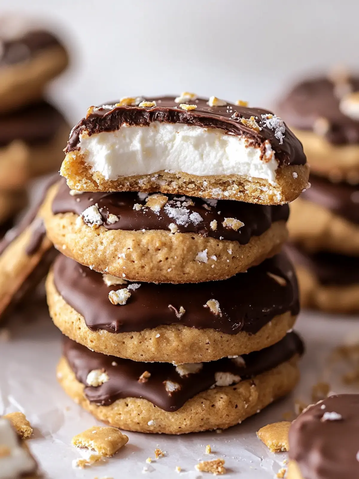 S’mores Cracker Cookies: No-Bake Delight for Your Sweet Tooth 4 S’mores Cracker Cookies