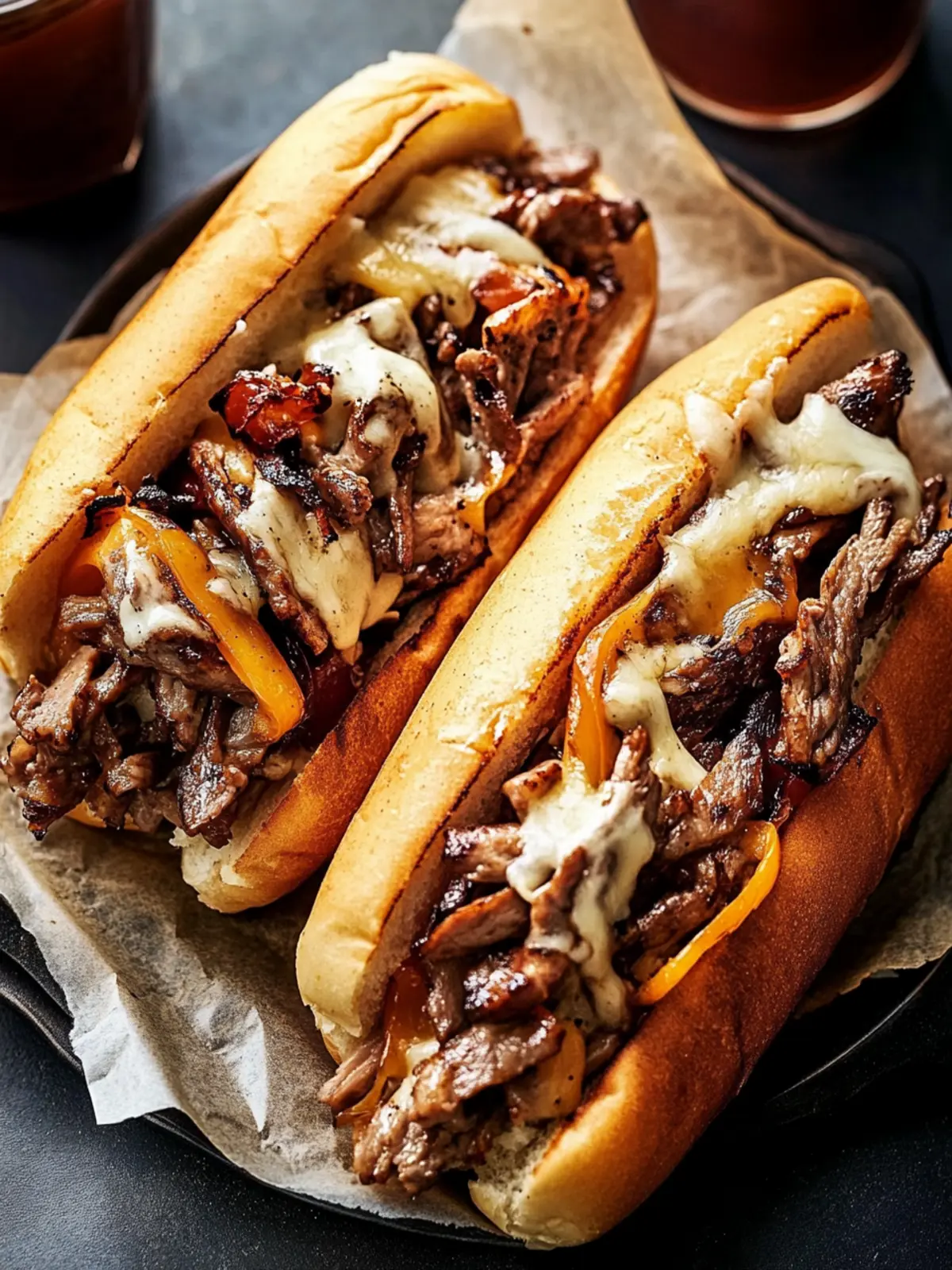 Irresistible Philly Cheesesteak with Creamy Garlic Mayo 2 Philly Cheesesteak