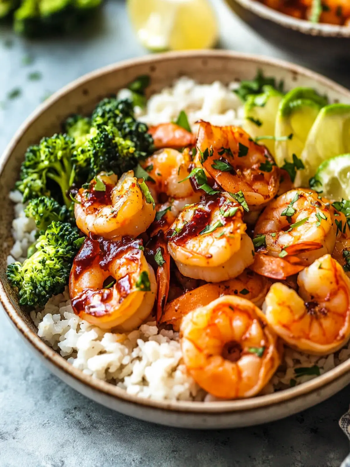 Savory Honey Sriracha Shrimp Bowls for Easy Weeknight Meals 2 Honey Sriracha Shrimp Bowls