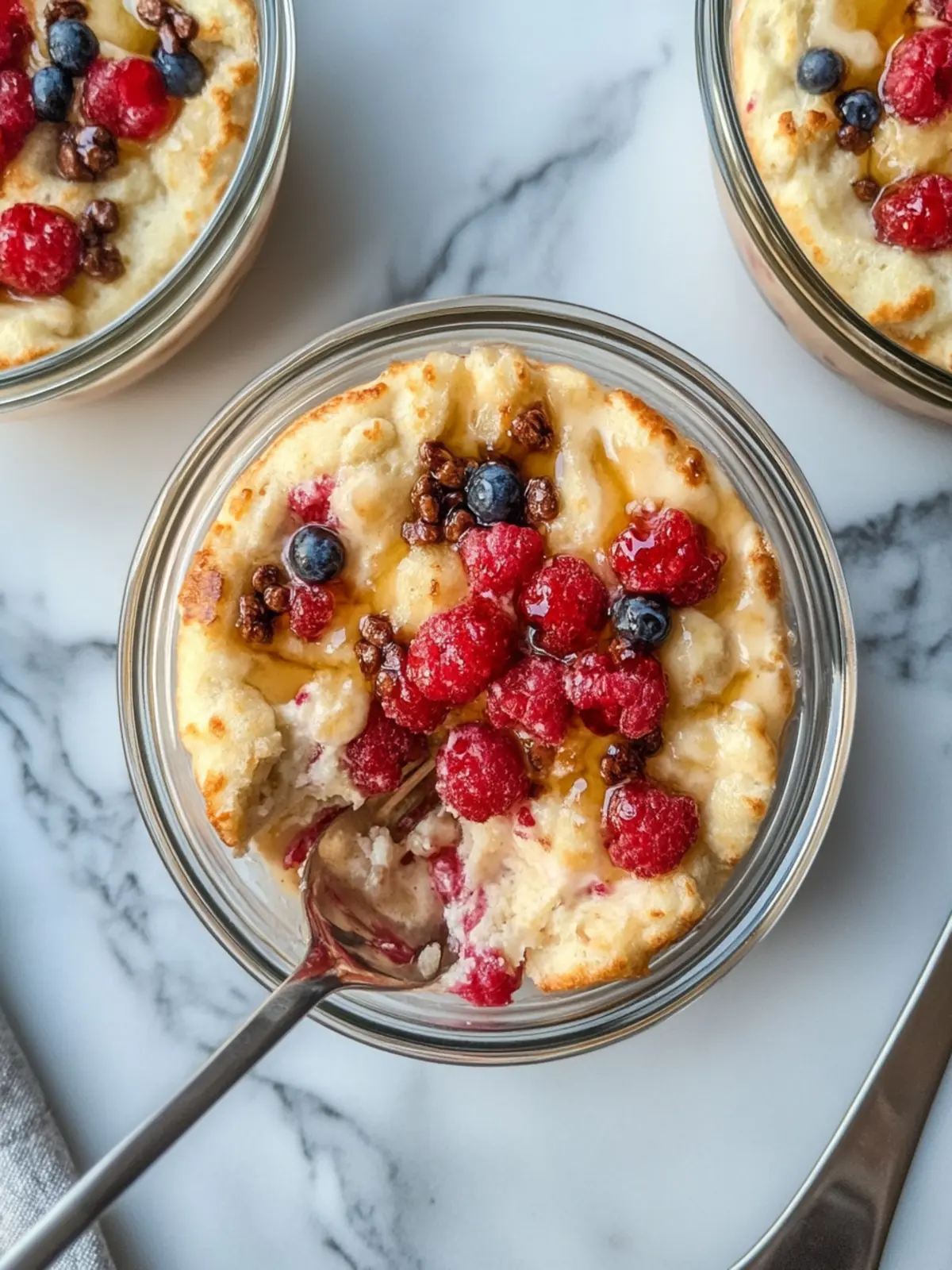 Wake Up to Baked Protein Pancake Bowls for a Energizing Start 2 Baked Protein Pancake Bowls