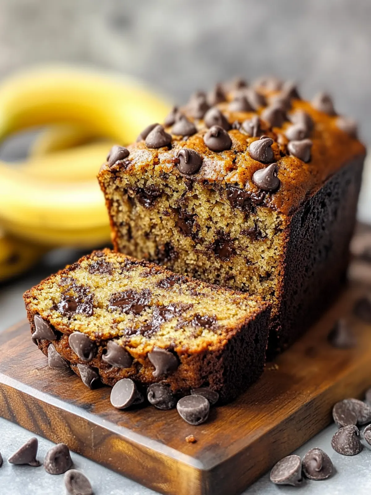 Moist Chocolate Chip Banana Bread for Irresistibly Soft Slices 4 Moist Chocolate Chip Banana Bread