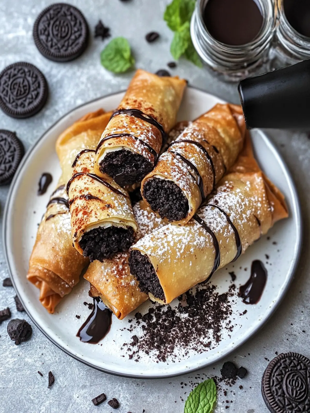 Deliciously Easy Oreo Egg Rolls: Your New Favorite Dessert 4 Oreo Egg Rolls