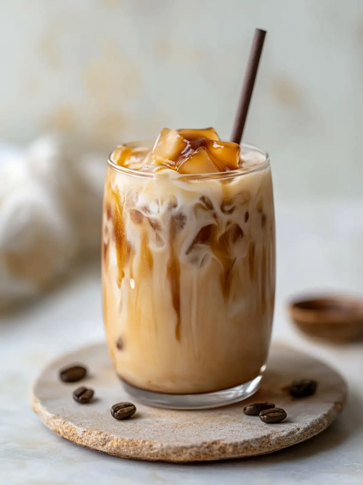 Homemade Caramel Iced Coffee in 2 Minutes: Sweet Refreshment 3 Homemade Caramel Iced Coffee