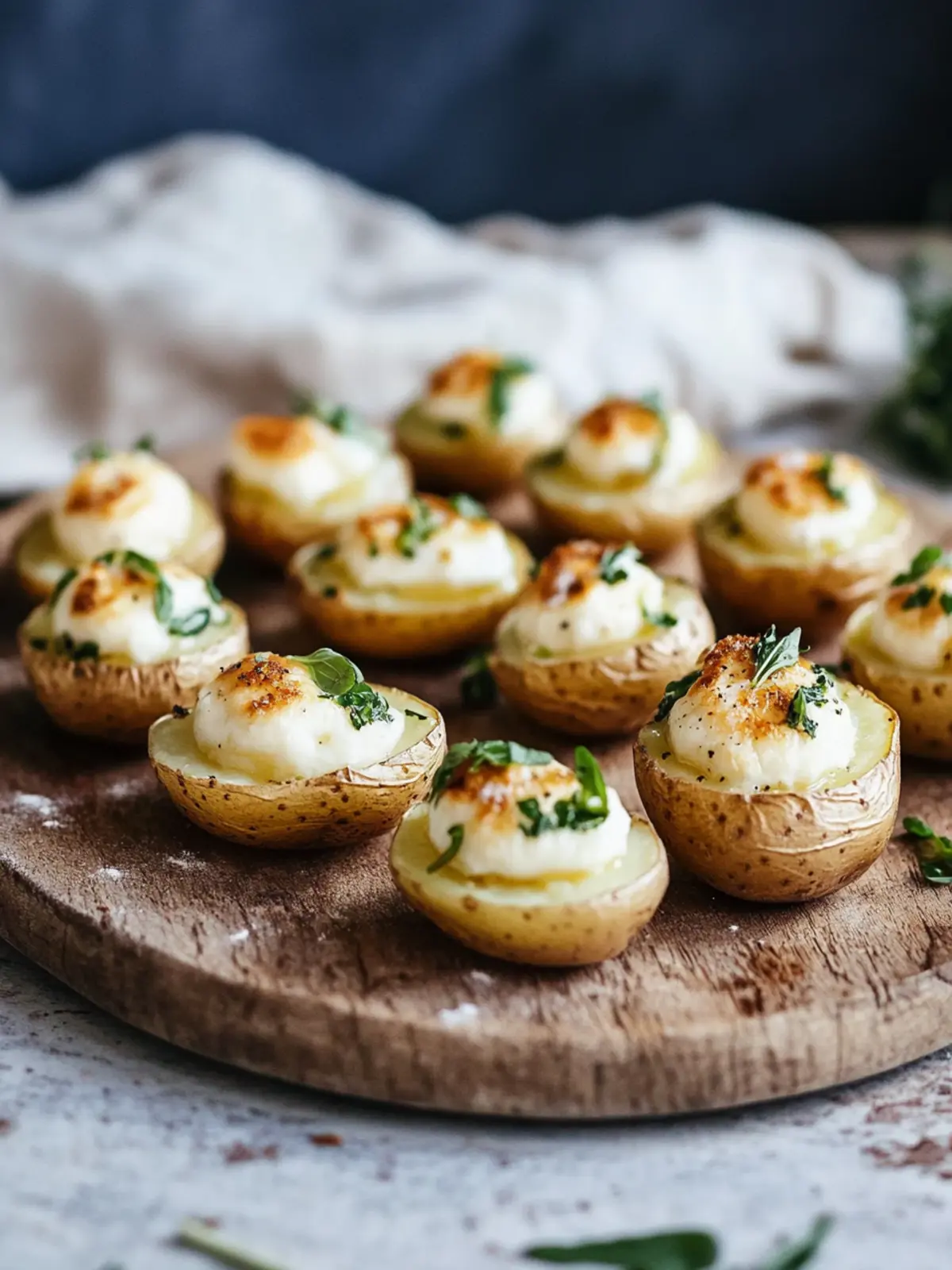 Mini Baked Potatoes with Flavor-Packed Toppings Galore 2 Mini Baked Potatoes