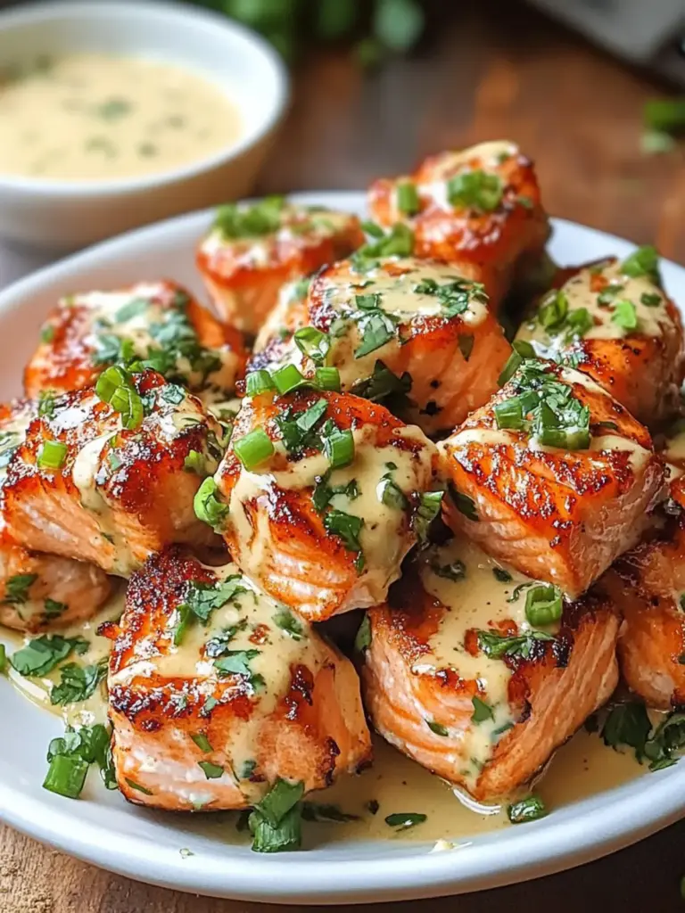 Bang Bang Salmon Bites