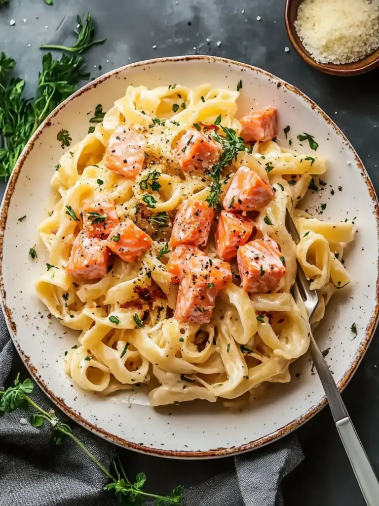 Tasty Salmon Pasta