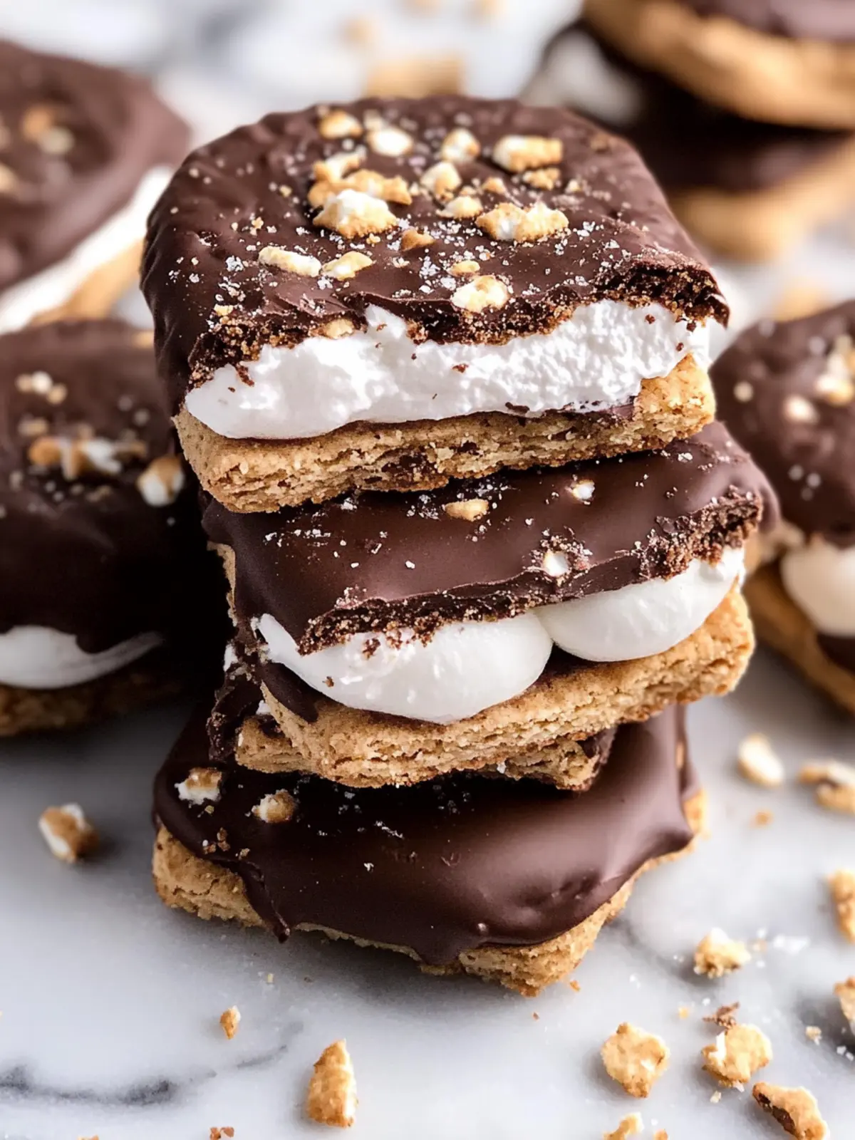 S’mores Cracker Cookies: No-Bake Delight for Your Sweet Tooth 2 S’mores Cracker Cookies