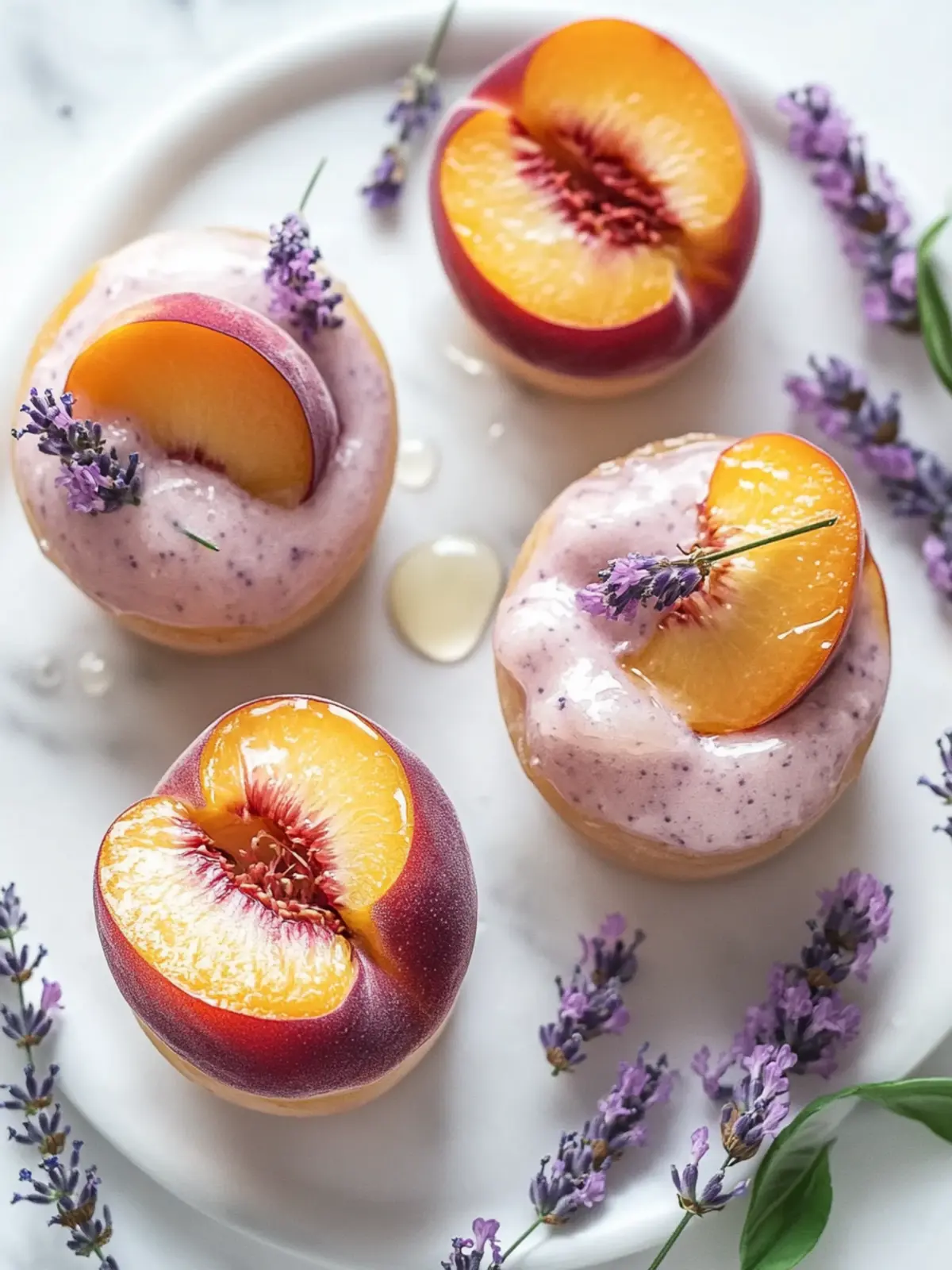 Delightful Lavender Honey Peach Cups for a Sweet Summer Treat 4 Lavender Honey Peach Cups