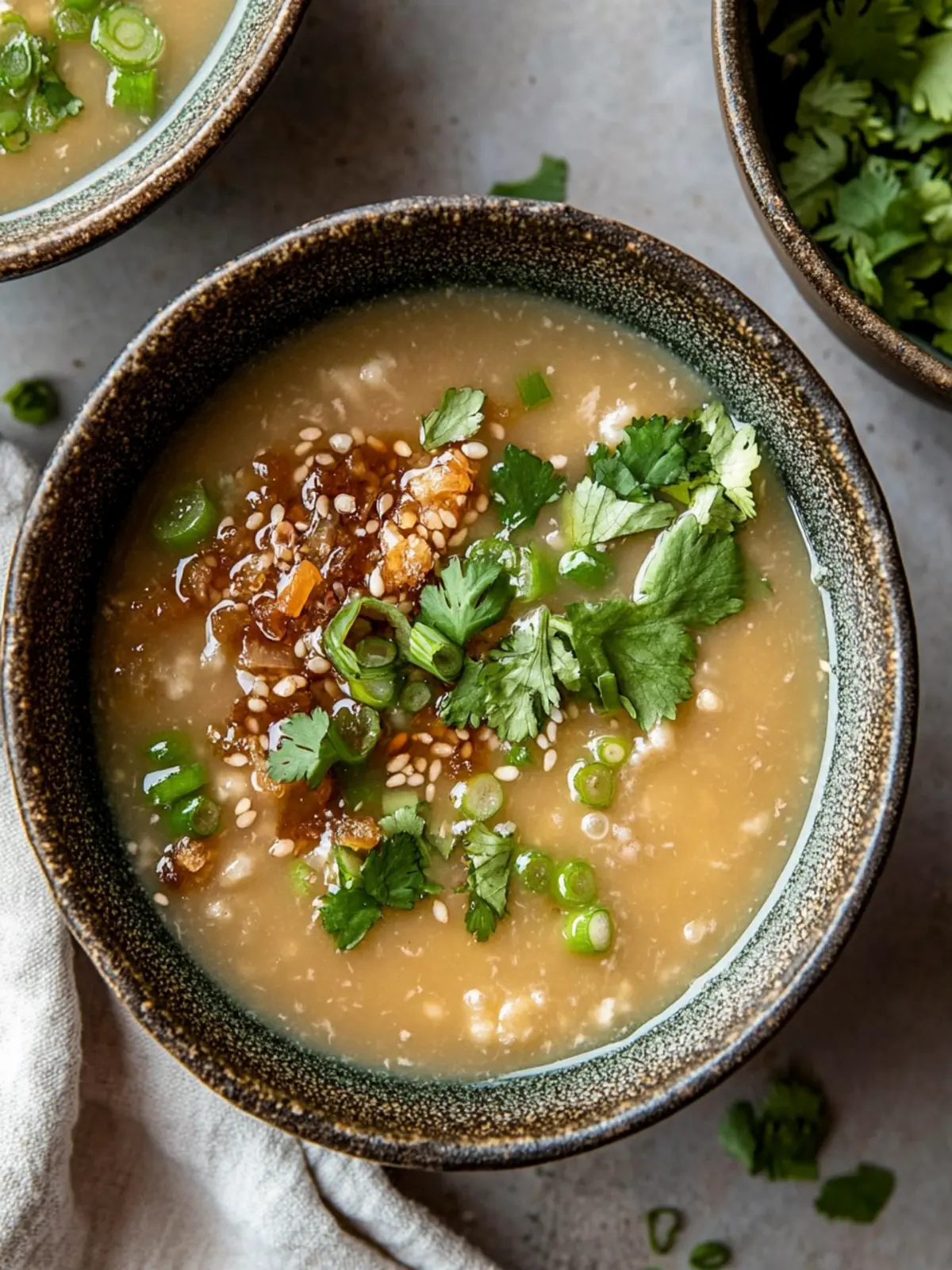 Cozy Up with Ginger Miso Brothy Soup and Crispy Tofu 2 Ginger Miso Brothy Soup
