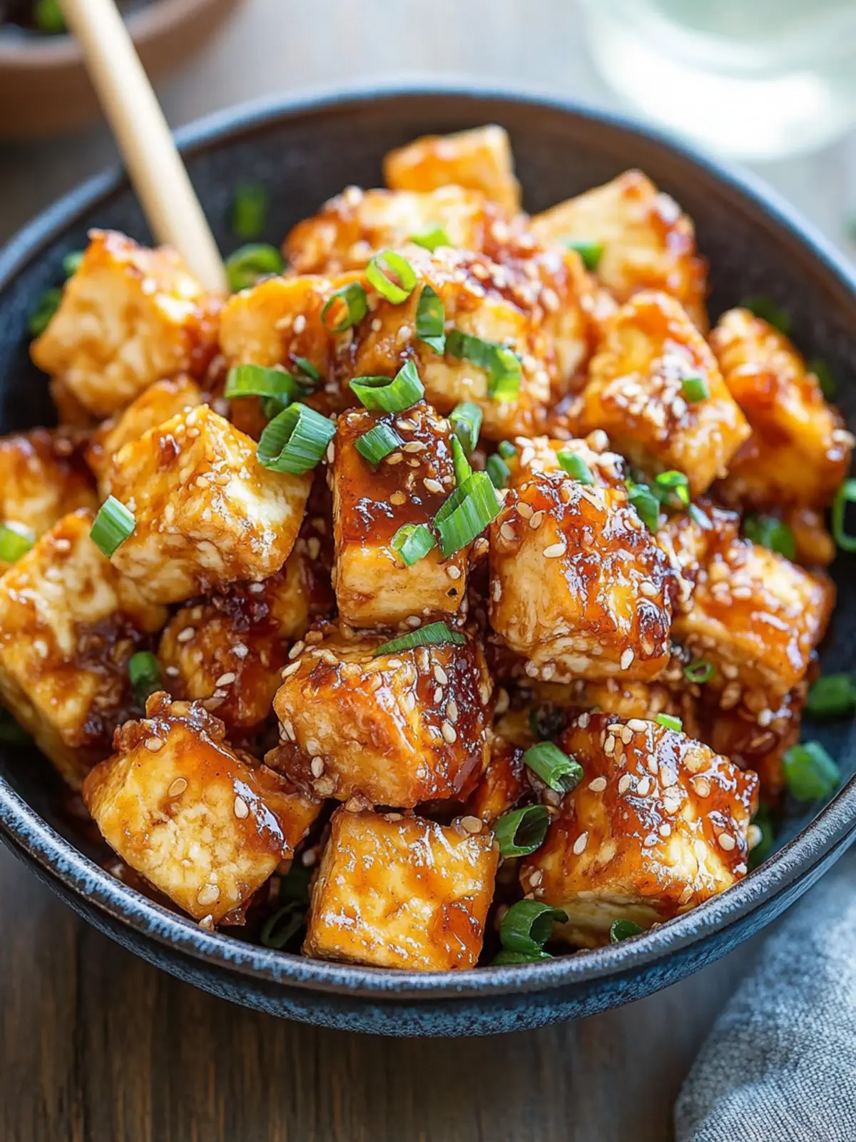 Crispy Honey-Garlic Tofu: Your New Favorite Veggie Delight 2 Crispy Honey-Garlic Tofu