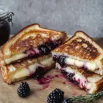 Decadent Brie & Blackberry Grilled Cheese in 10 Minutes 42 Brie & Blackberry Grilled Cheese