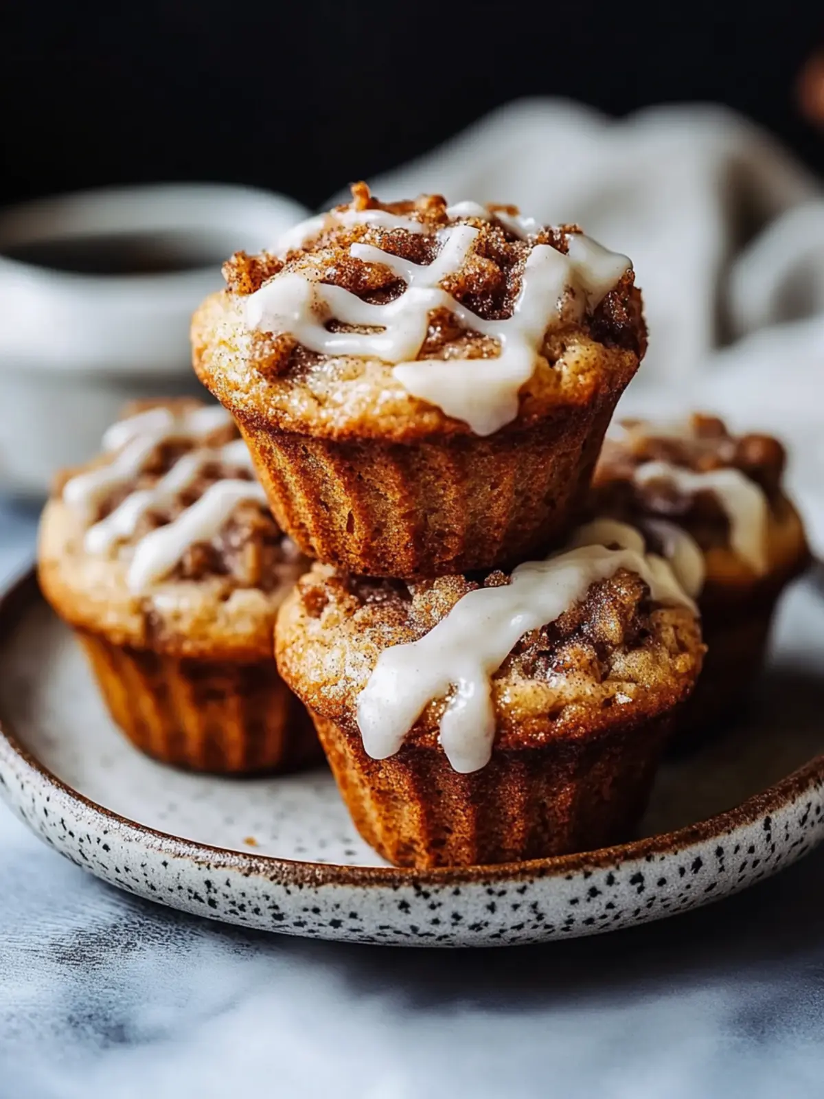 Cinnamon Roll Protein Muffins That Make Mornings Delightful 4 Cinnamon Roll Protein Muffins