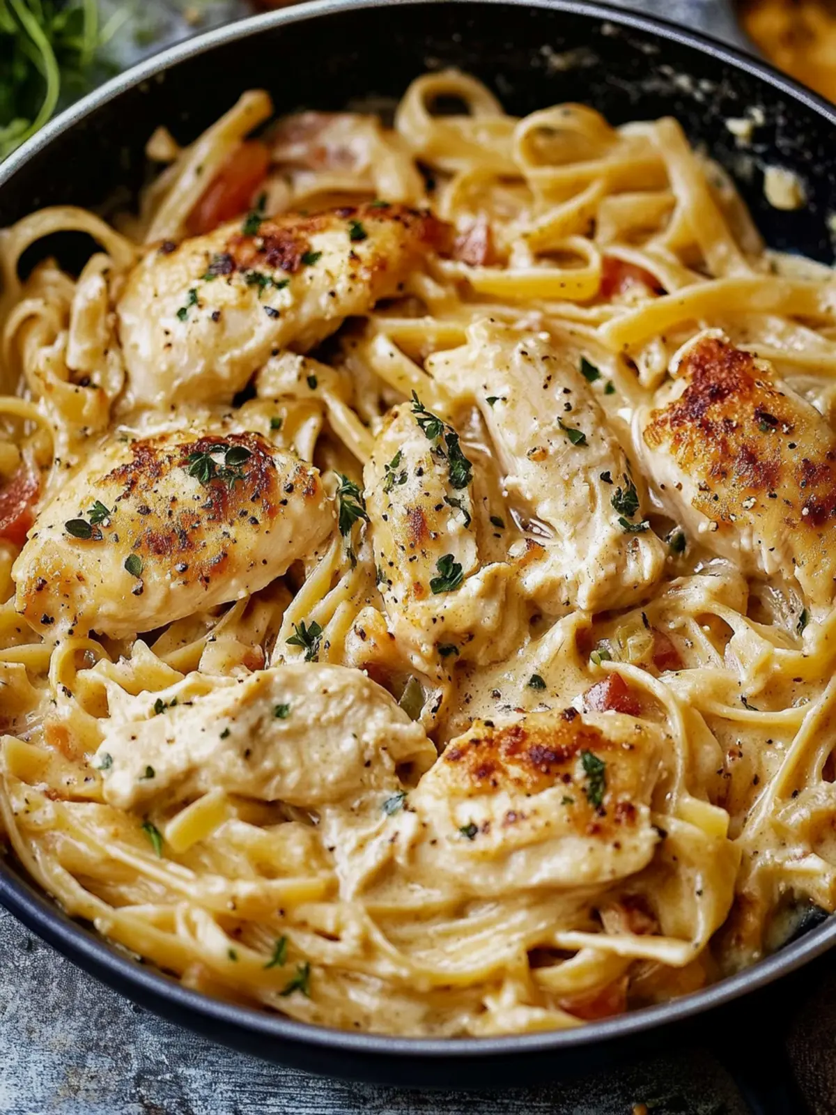 Creamy Chicken Pasta That's Ready in 30 Minutes or Less 2 Creamy Chicken Pasta