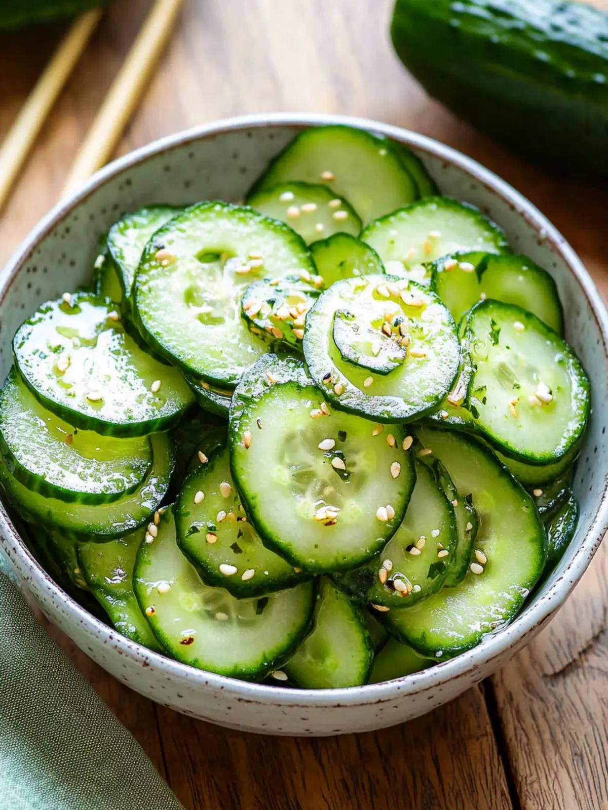 Refreshing Sunomono: Zesty Japanese Cucumber Salad Delight 5 Sunomono (Japanese Cucumber Salad)