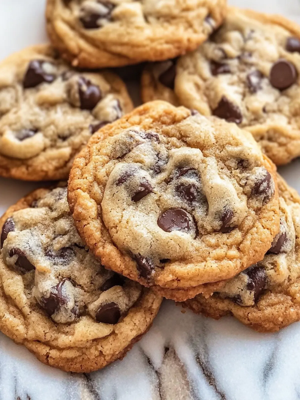 Big Fat Honey-Sweetened Chocolate Chip Cookies to Love 4 Big Fat Honey-Sweetened Chocolate Chip Cookies