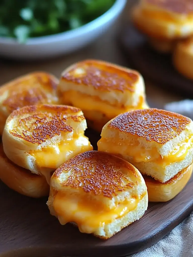 Mini Grilled Cheese Hawaiian Rolls
