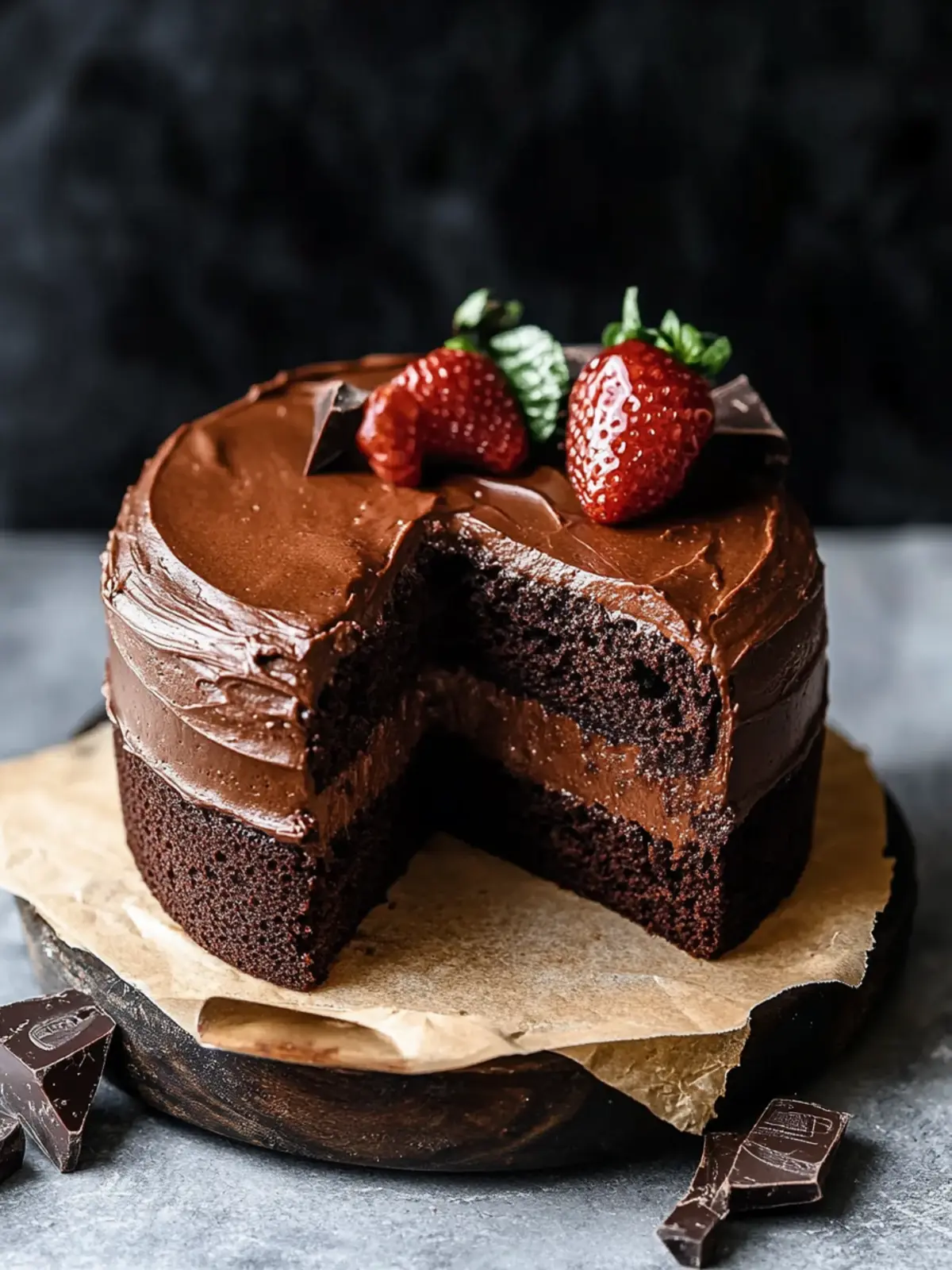 Irresistible Small Chocolate Cake for Any Celebration 3 Small Chocolate Cake