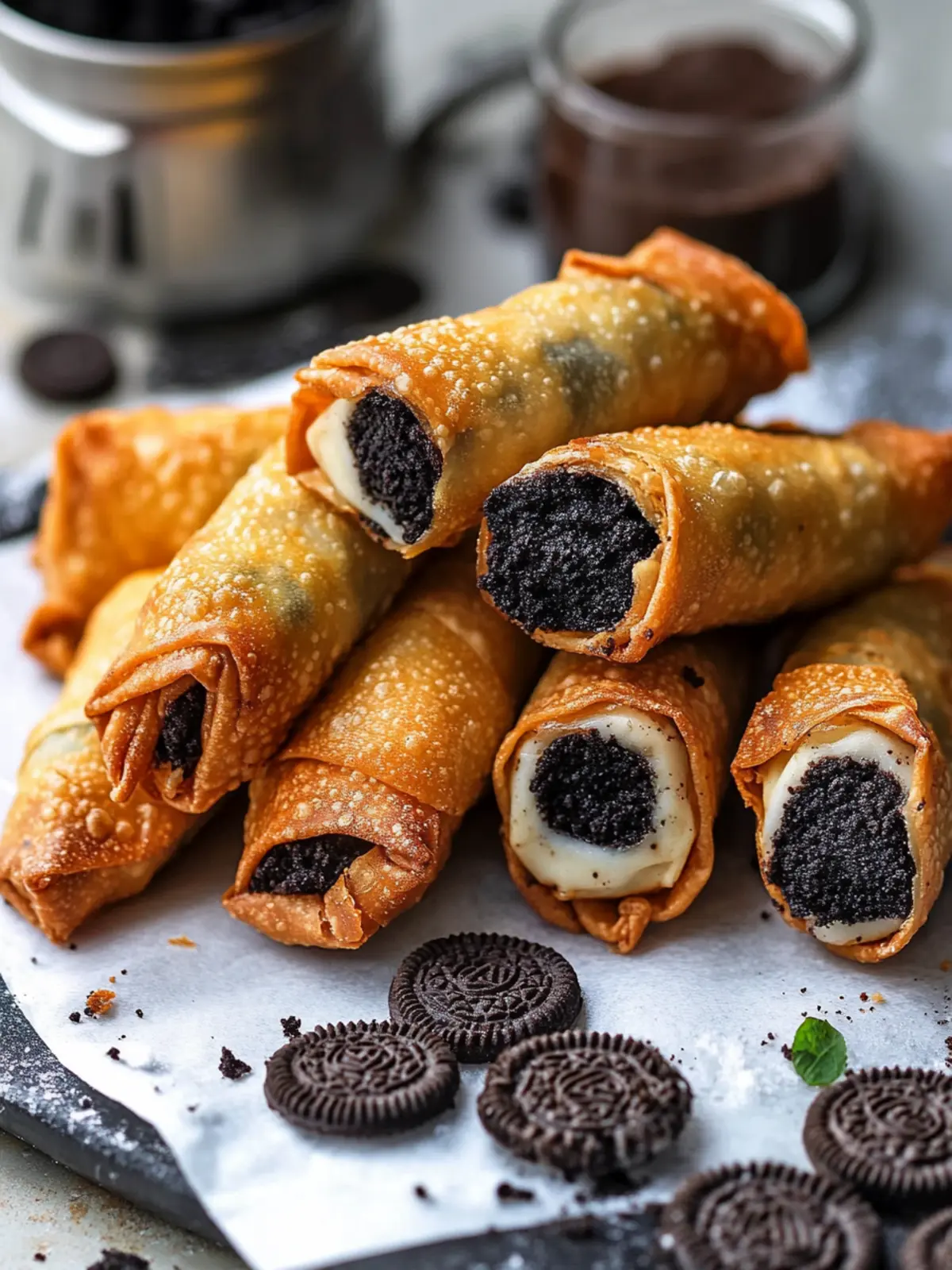 Deliciously Easy Oreo Egg Rolls: Your New Favorite Dessert 5 Oreo Egg Rolls