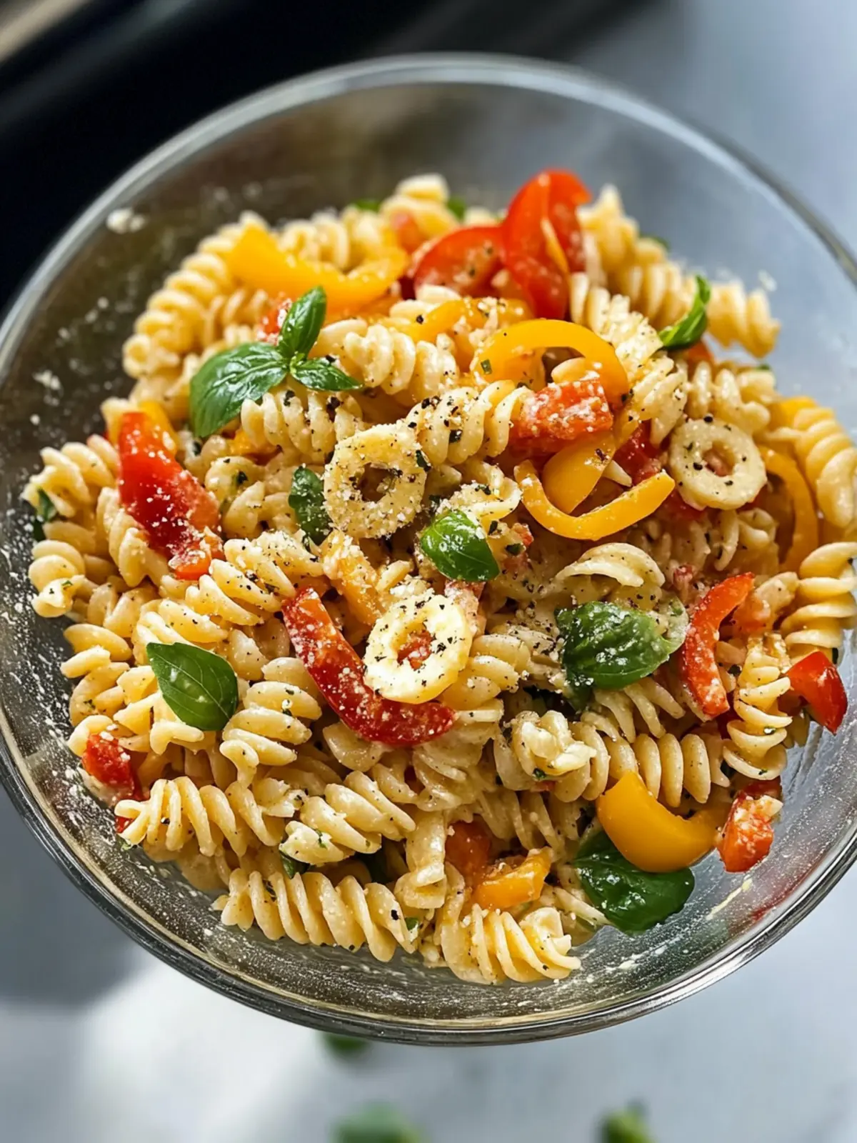 Sweet Pepper Pasta Salad: Fresh, Flavorful & Fun to Make 3 Sweet Pepper Pasta Salad